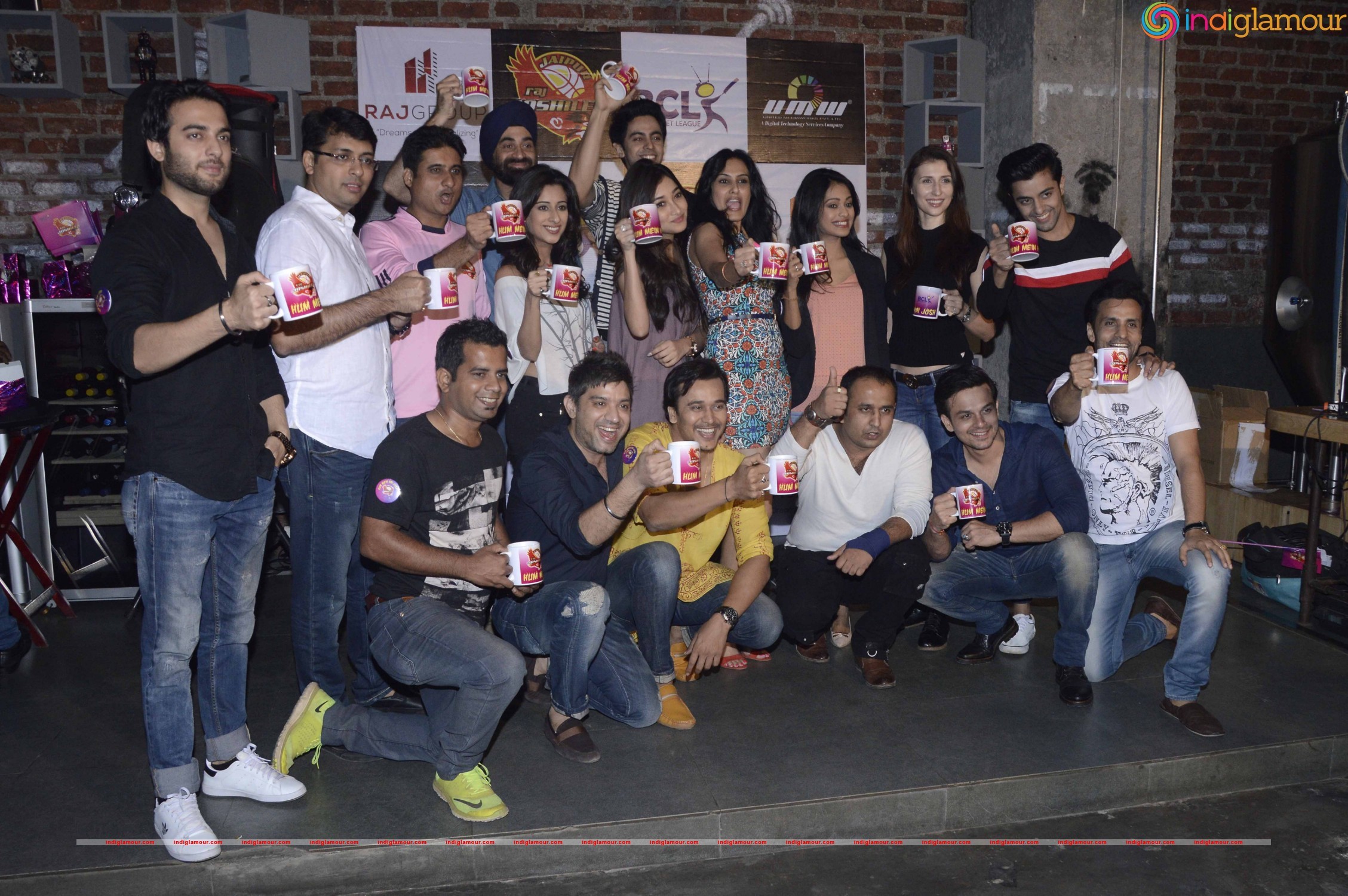 Jaipur Raj Joshiley Team Meeting Before Start Of BCL Event hd photo