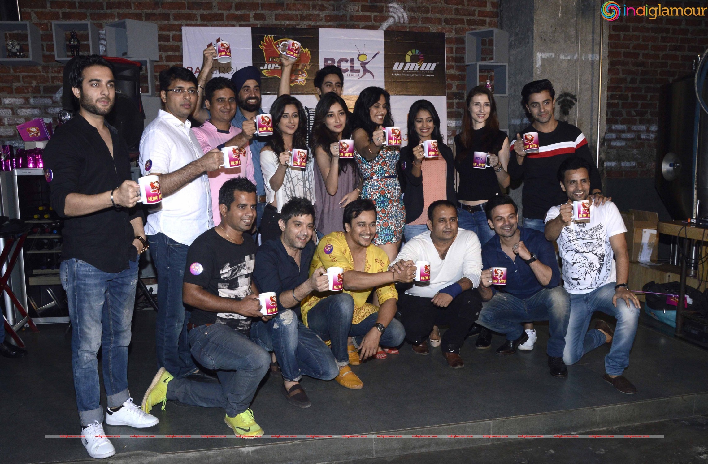 Jaipur Raj Joshiley Team Meeting Before Start Of BCL Event hd photo