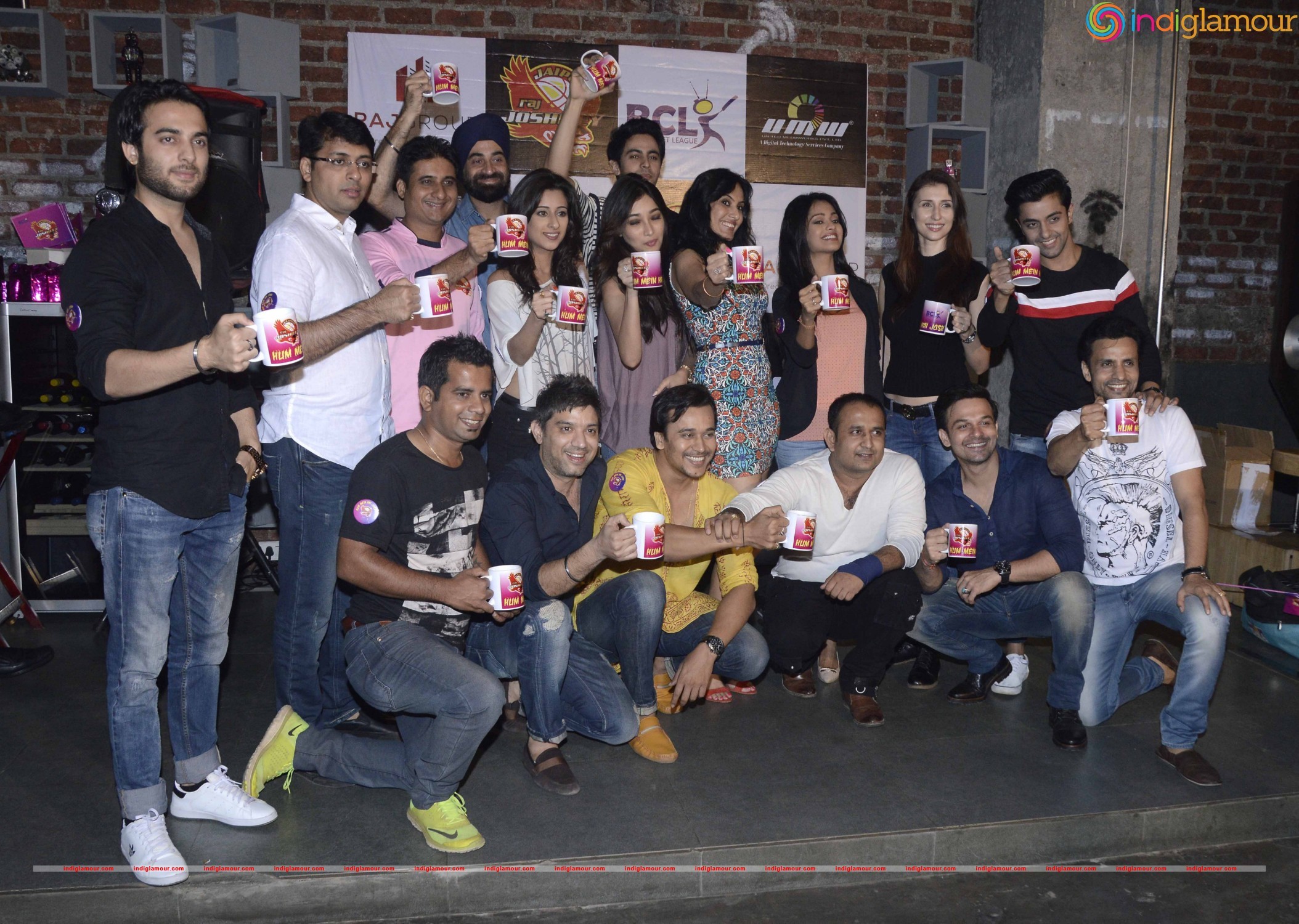 Jaipur Raj Joshiley Team Meeting Before Start Of BCL Event hd photo
