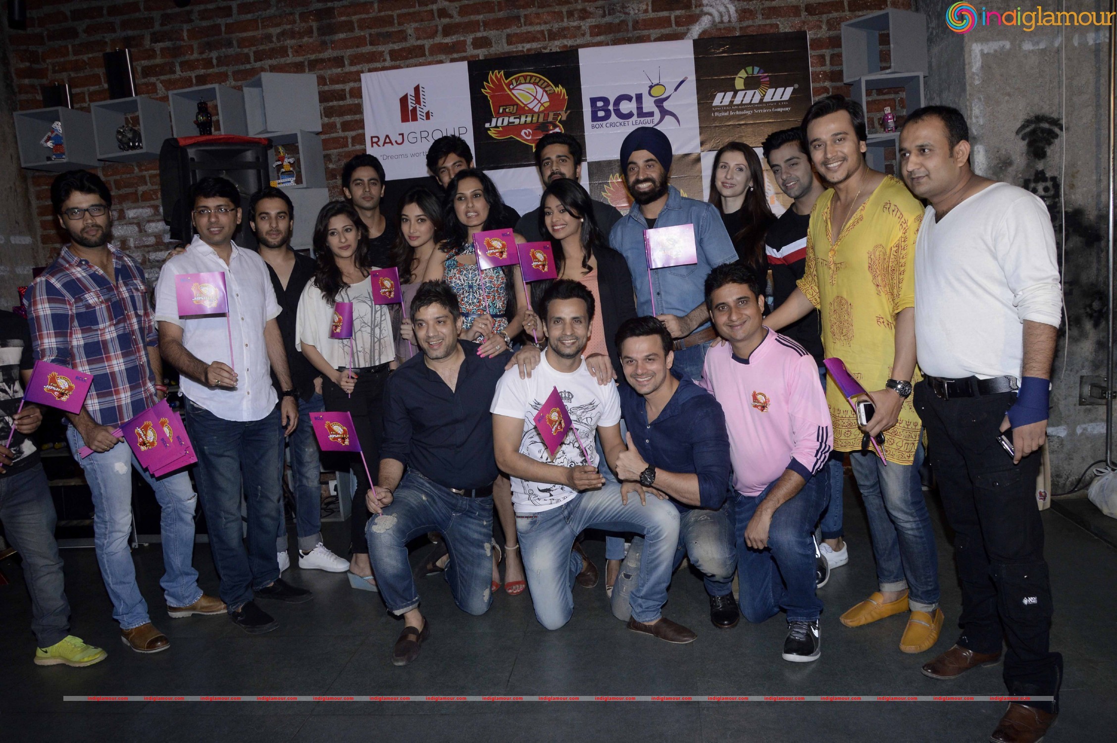 Jaipur Raj Joshiley Team Meeting Before Start Of BCL Event hd photo