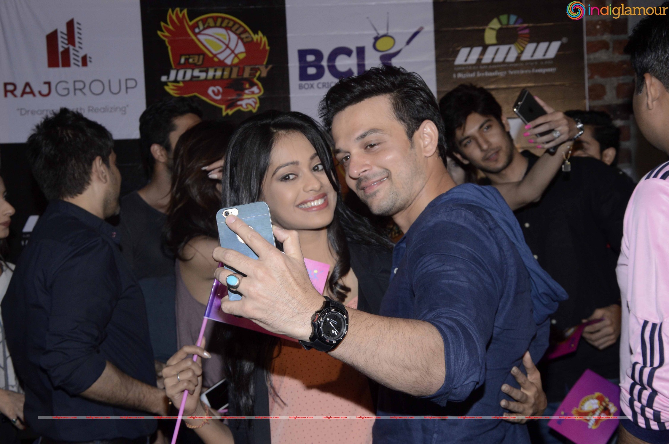 Jaipur Raj Joshiley Team Meeting Before Start Of BCL Event hd photo