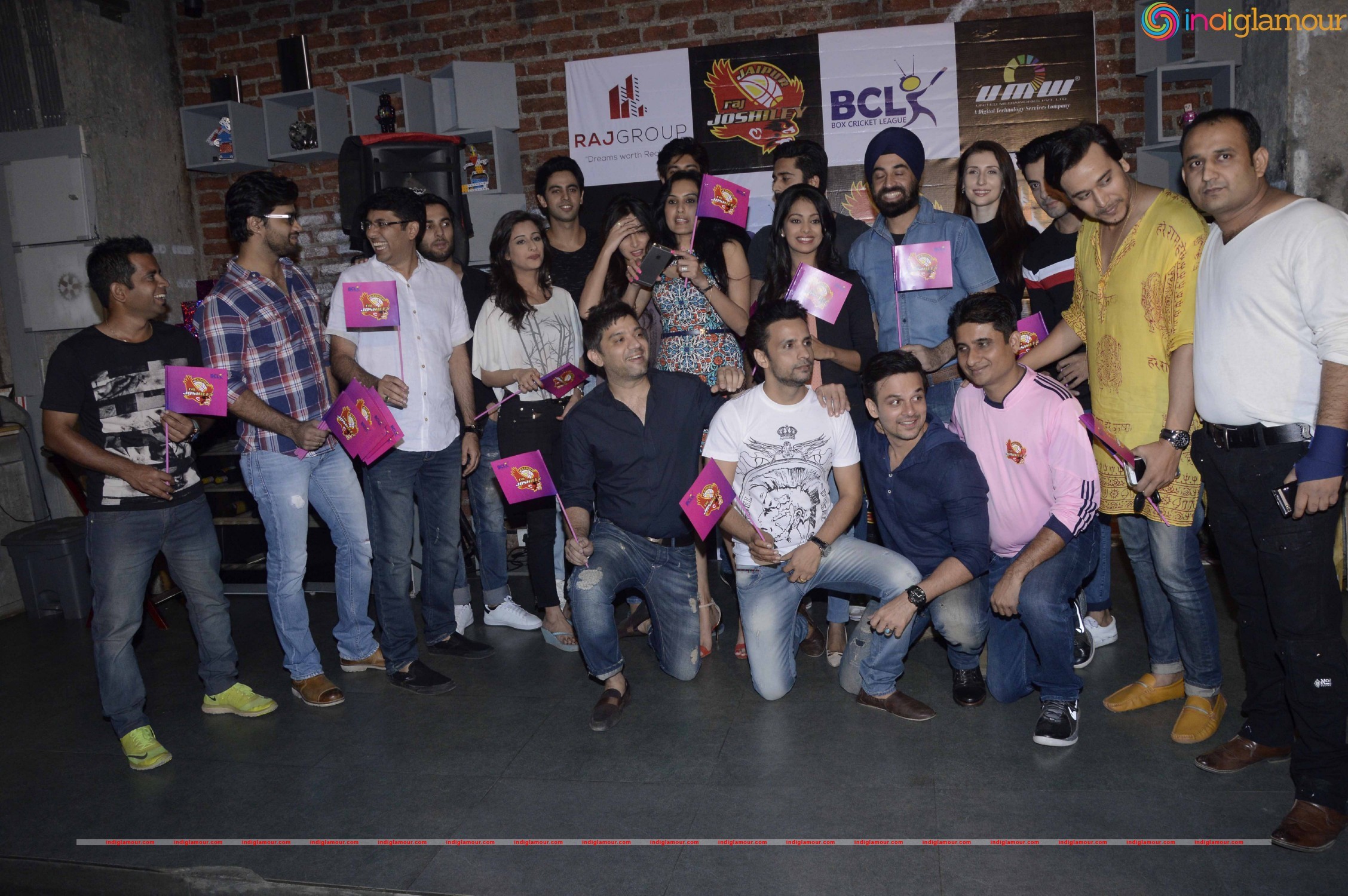 Jaipur Raj Joshiley Team Meeting Before Start Of BCL Event hd photo