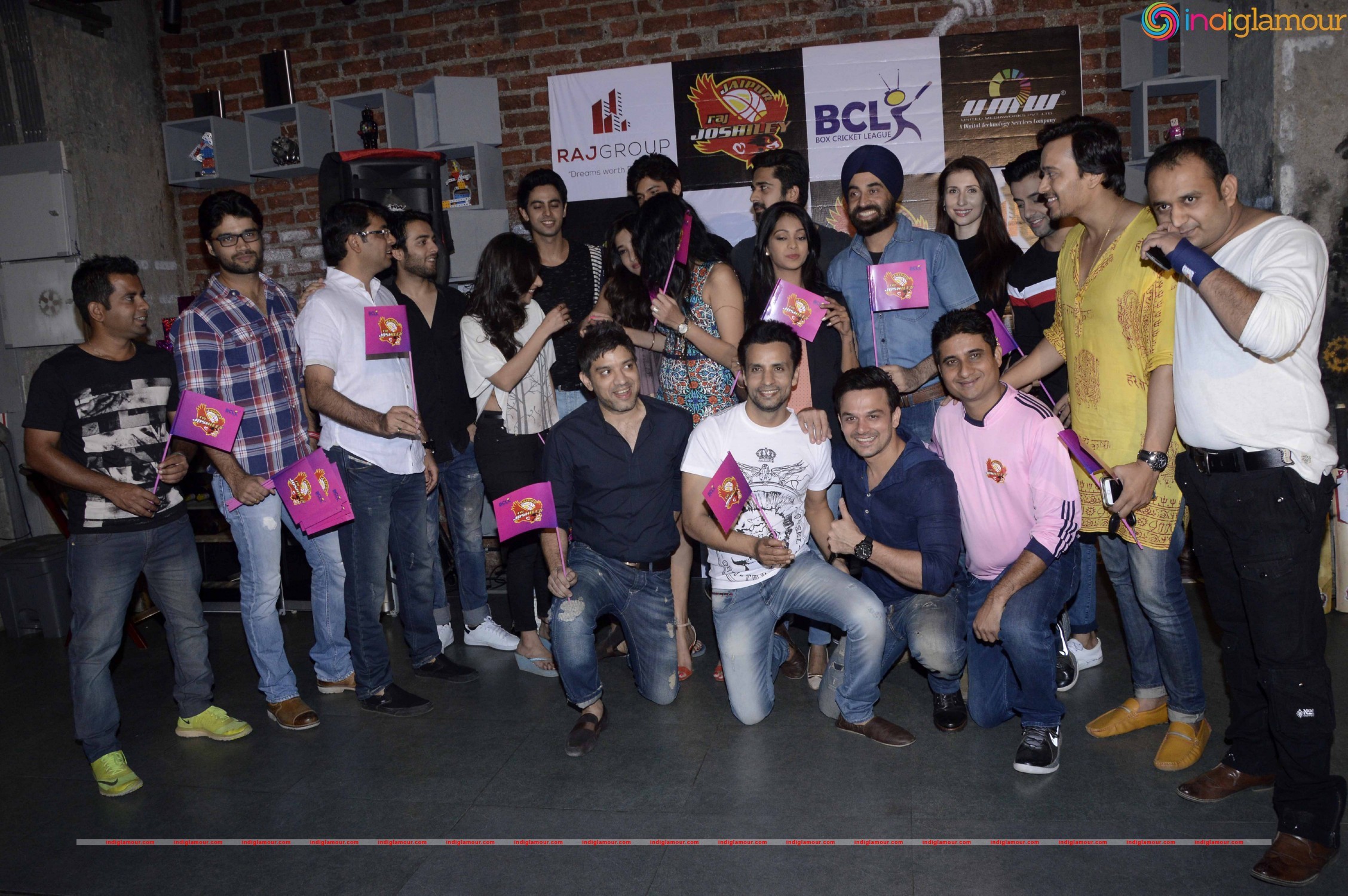 Jaipur Raj Joshiley Team Meeting Before Start Of BCL Event hd photo