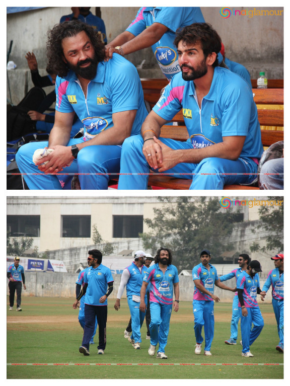Spotted CCL Team ‘Mumbai Heroes’ At Practice Session Event hd photo