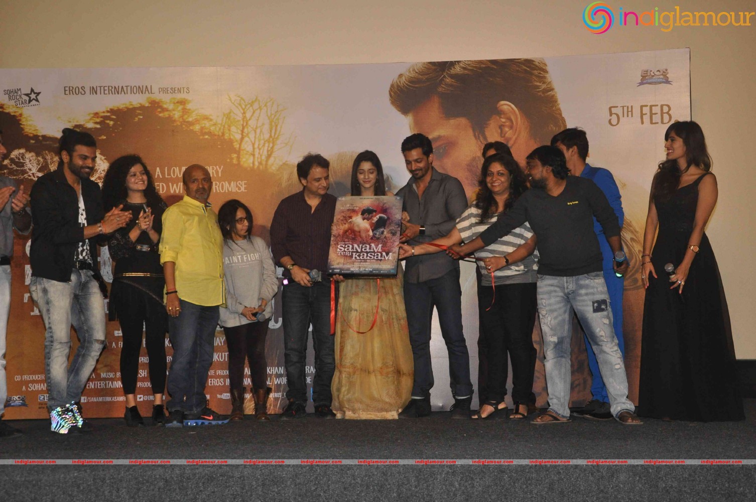 Music launch of film Sanam Teri Kasam Event hd photo