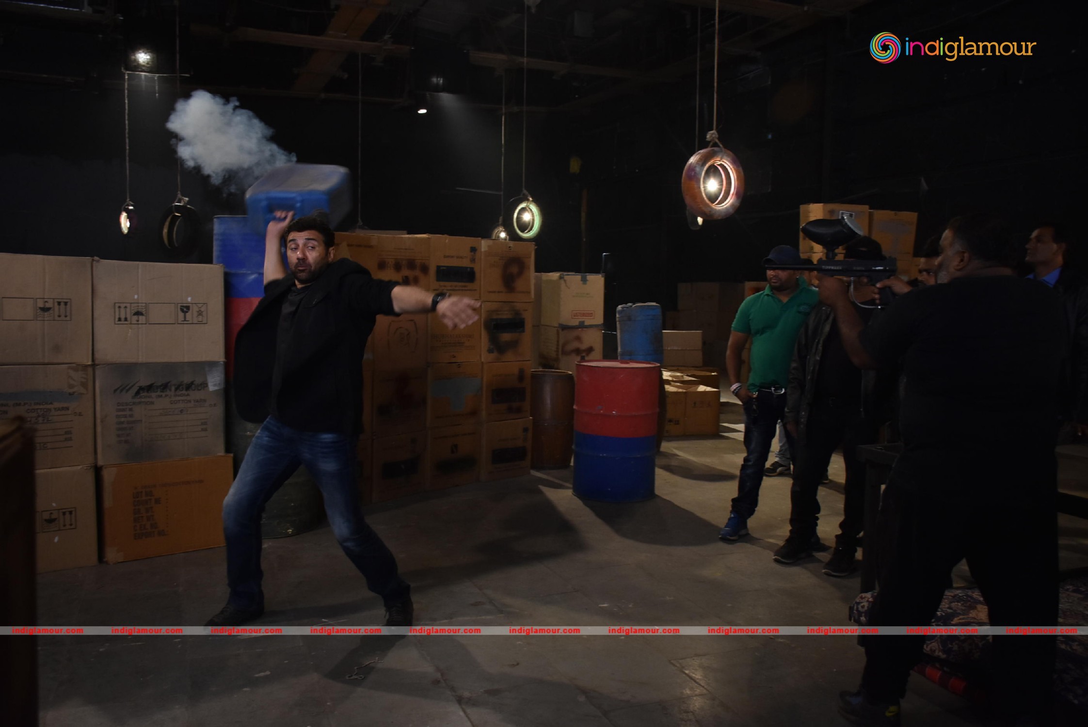 Sunny Deol Promote Ghayal Once Again On the Set of CID Event hd photo