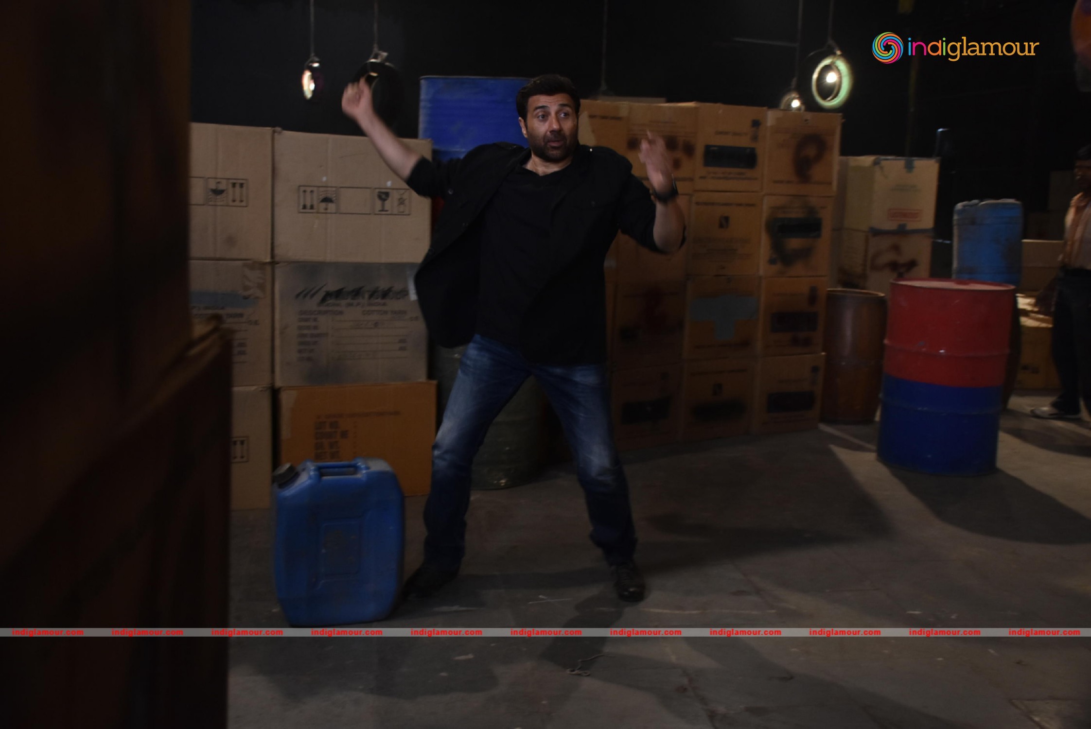 Sunny Deol Promote Ghayal Once Again On the Set of CID Event hd photo