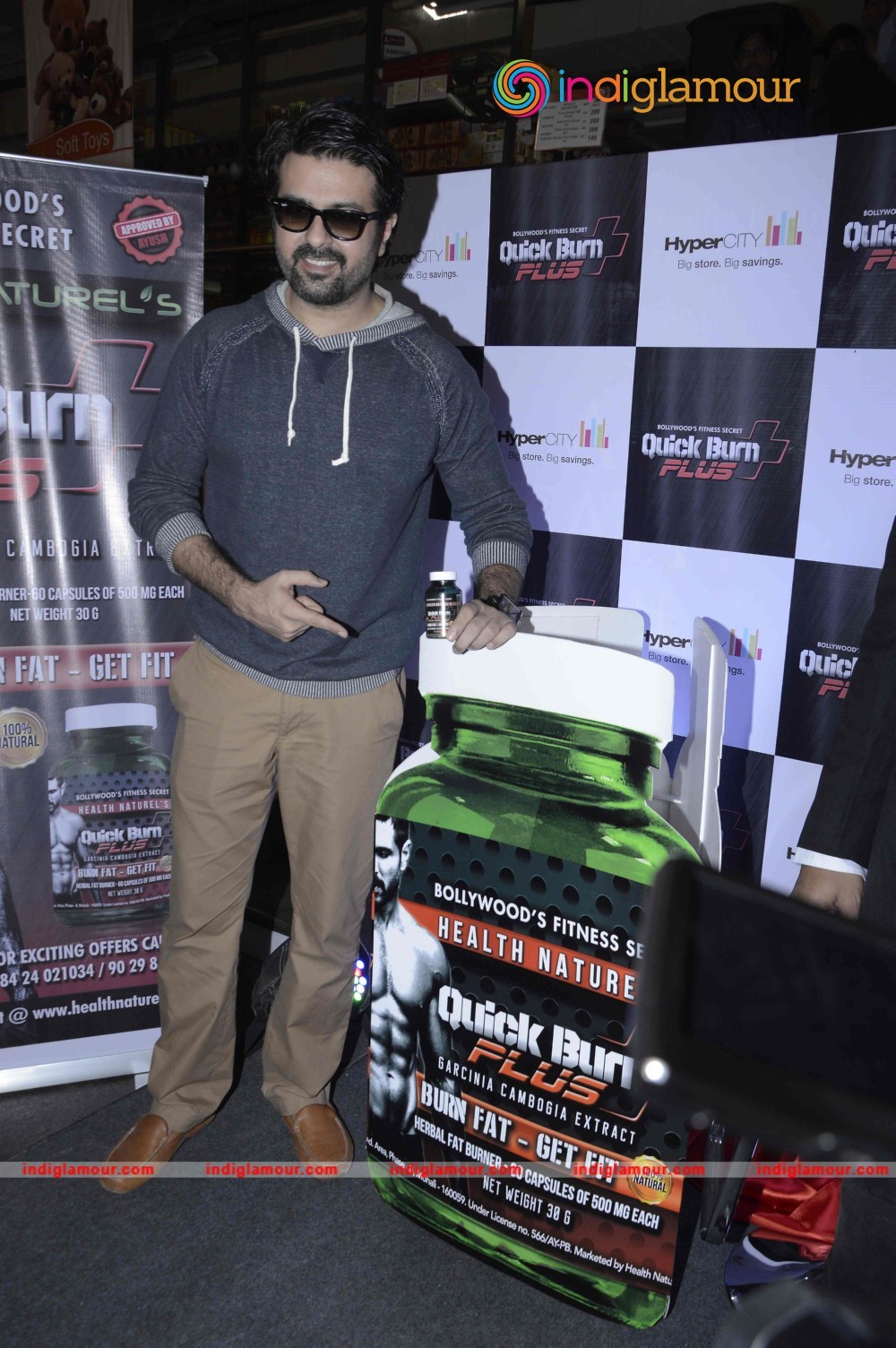Harman Baweja Launch Health Naturels Quick Burn Plus Event hd photo
