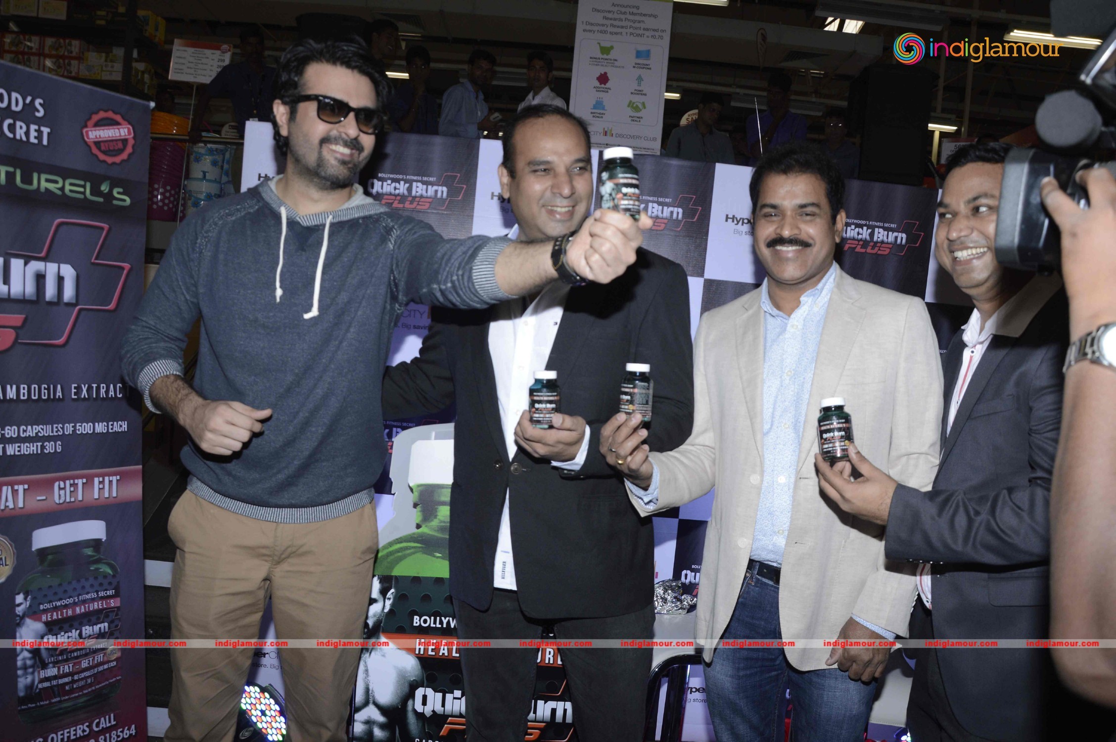 Harman Baweja Launch Health Naturels Quick Burn Plus Event hd photo