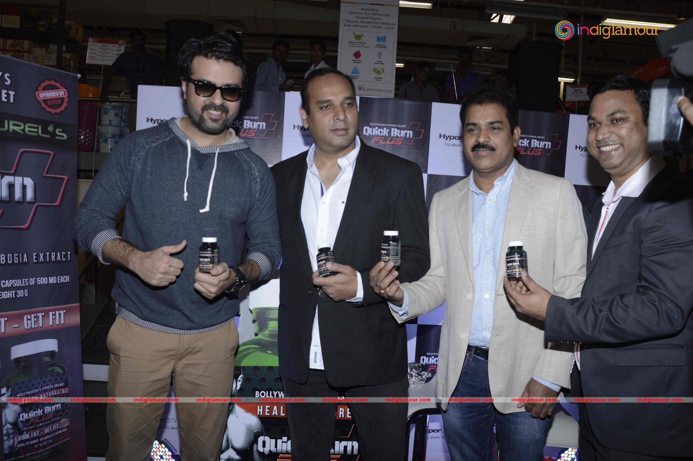 Harman Baweja Launch Health Naturels Quick Burn Plus Event hd photo