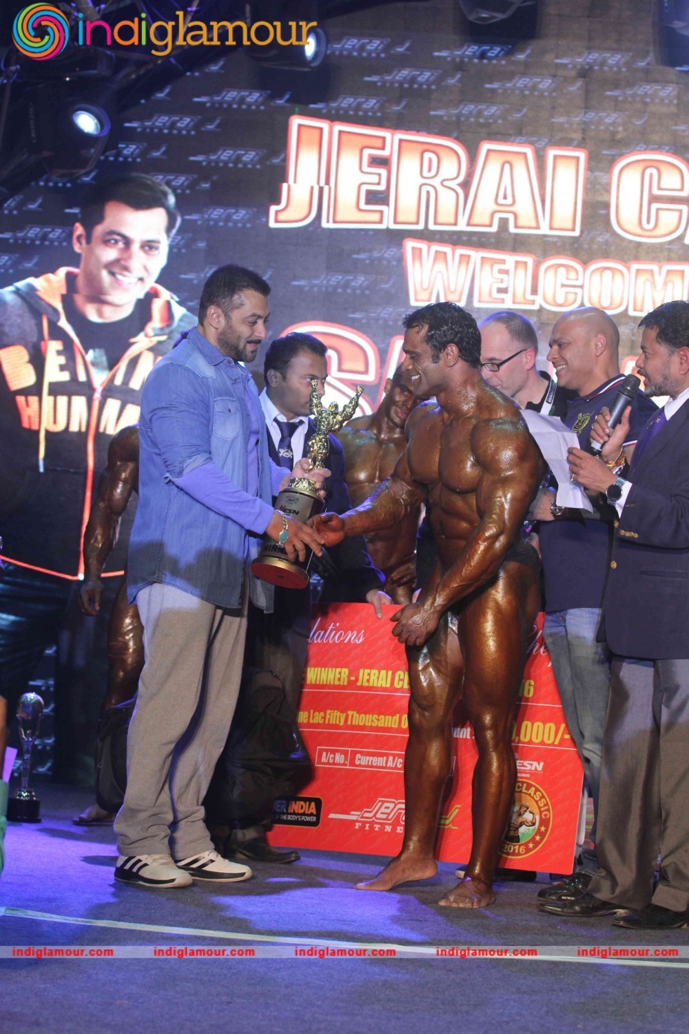 Salman Khan Attends Specially disabled Athletes, Body Building Competition Event hd photo