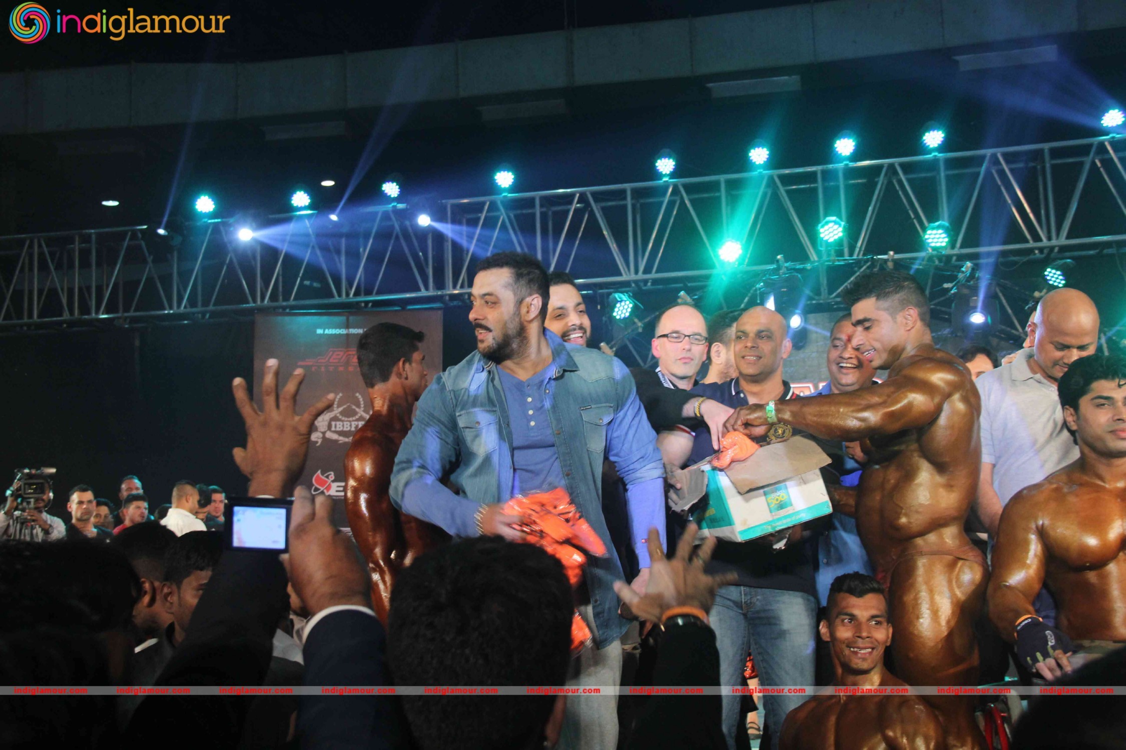 Salman Khan Attends Specially disabled Athletes, Body Building Competition Event hd photo