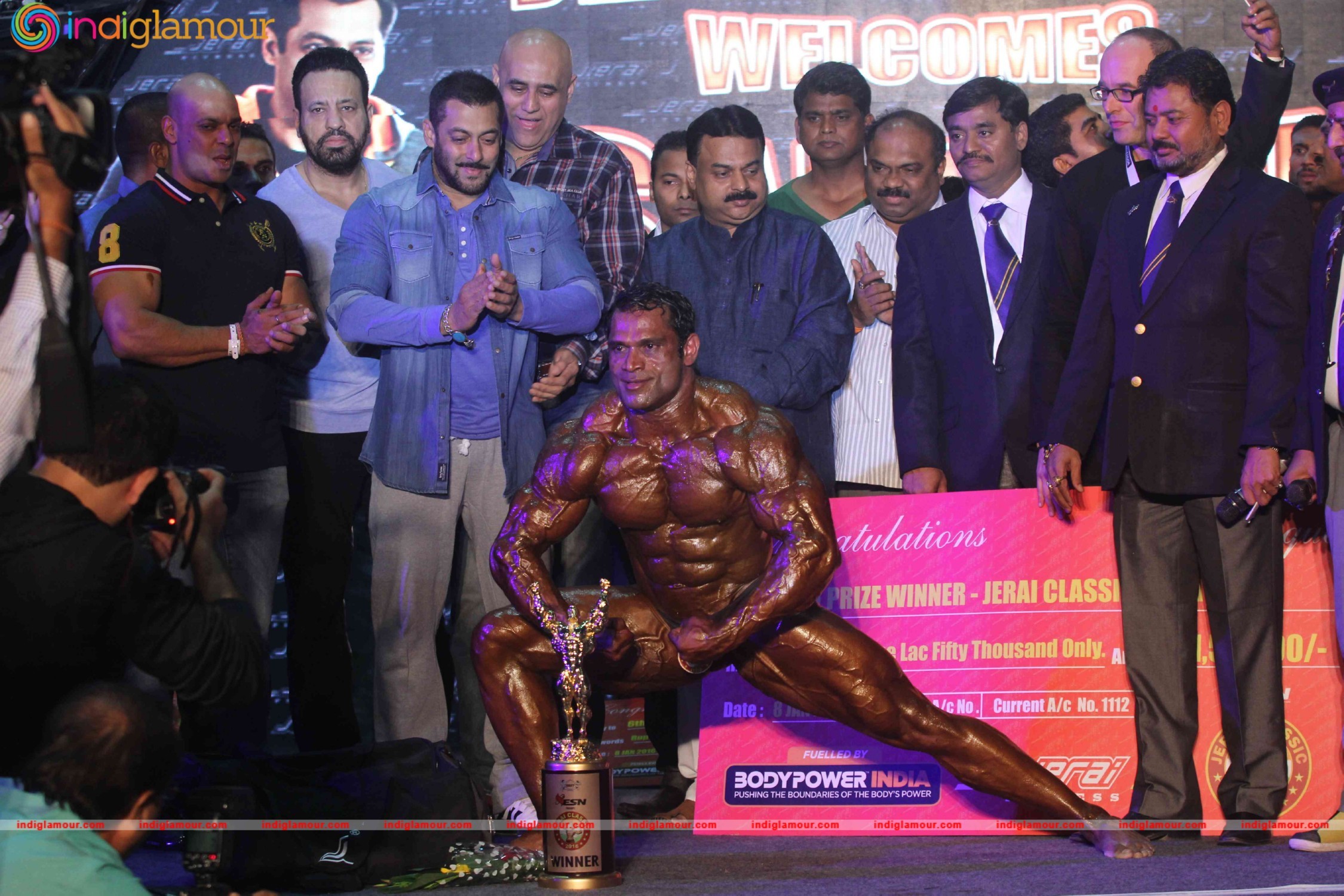 Salman Khan Attends Specially disabled Athletes, Body Building Competition Event hd photo