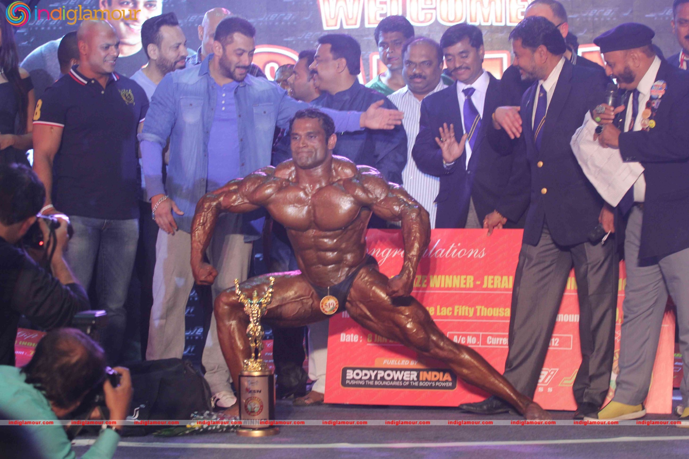 Salman Khan Attends Specially disabled Athletes, Body Building Competition Event hd photo