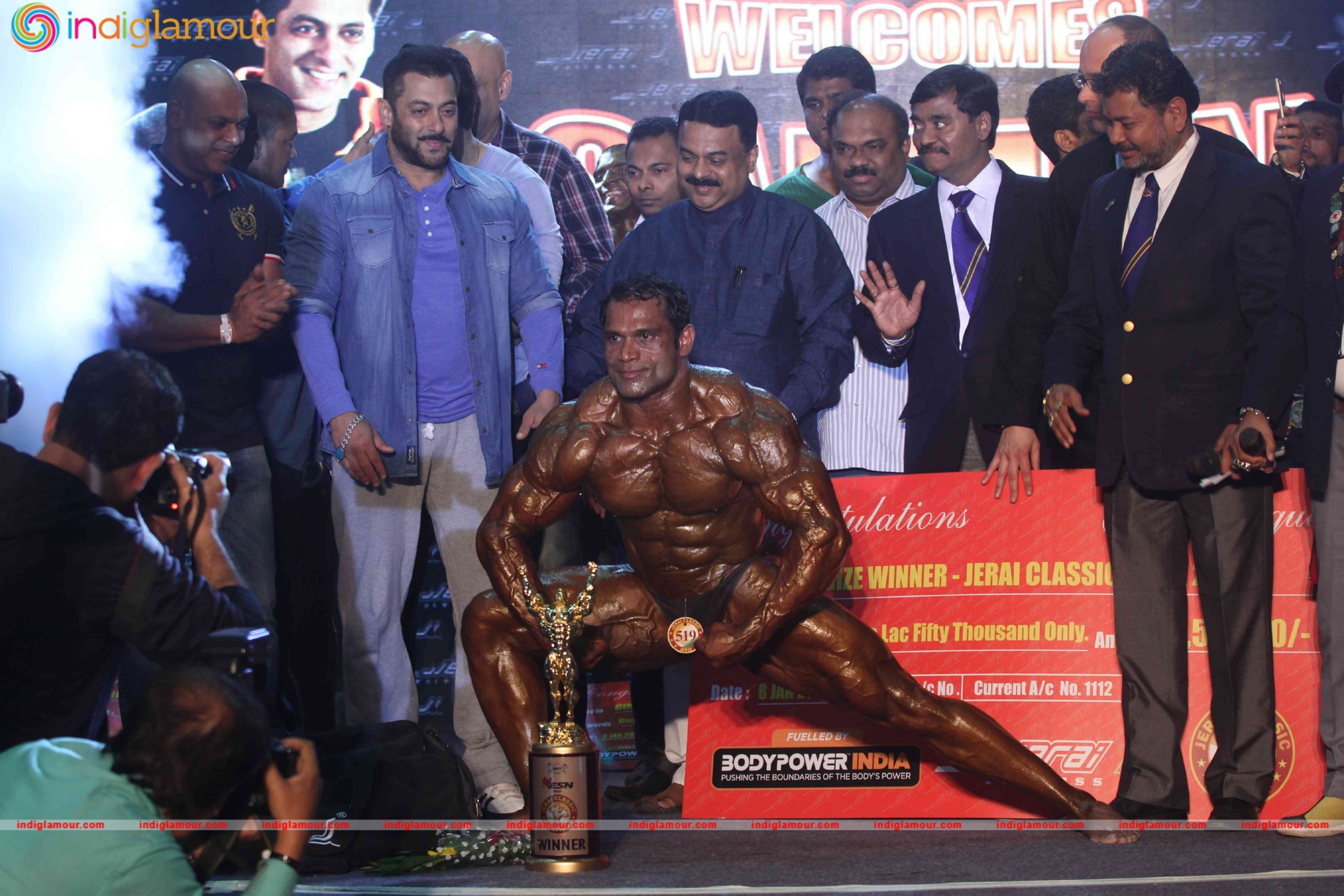 Salman Khan Attends Specially disabled Athletes, Body Building Competition Event hd photo