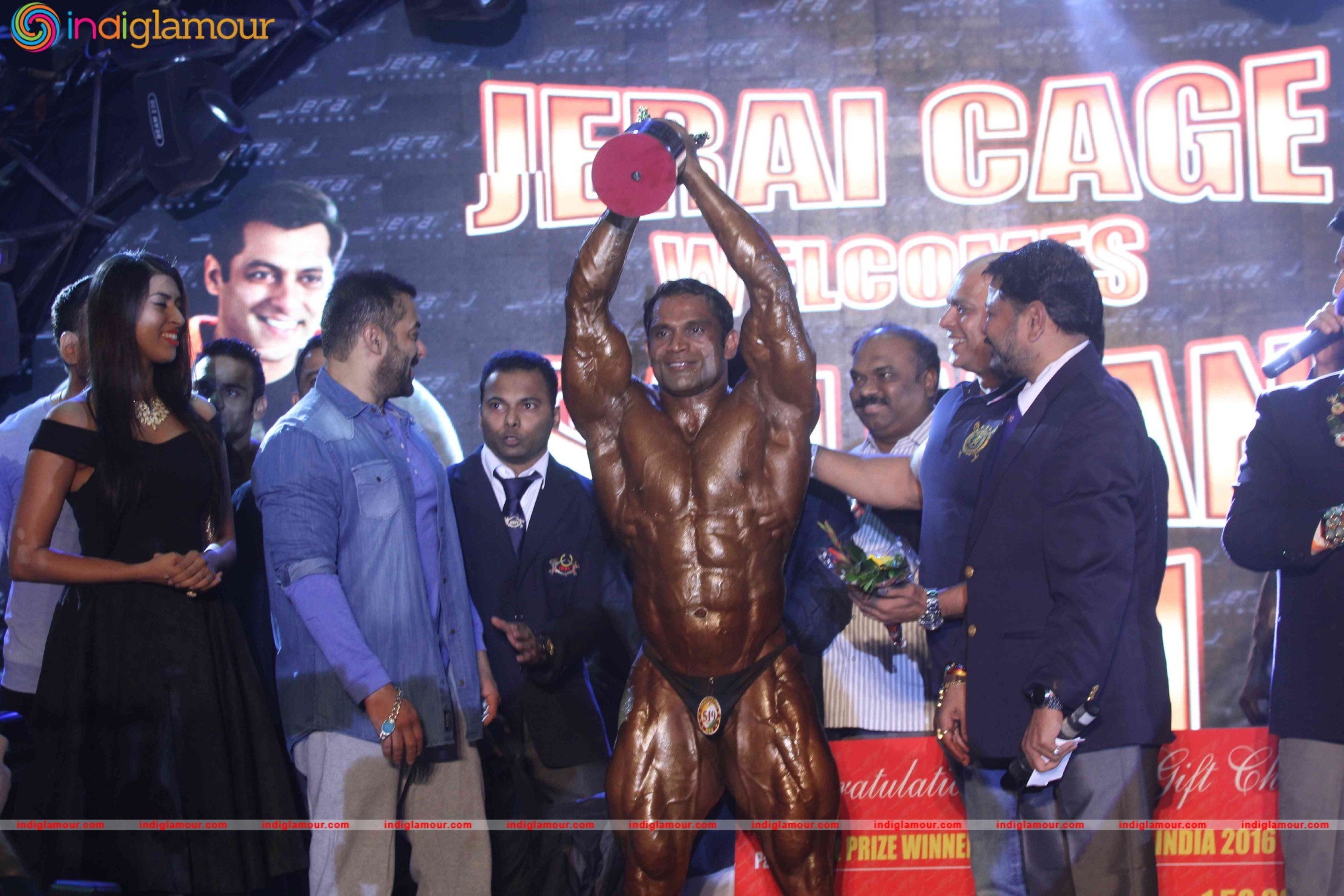 Salman Khan Attends Specially disabled Athletes, Body Building Competition Event hd photo