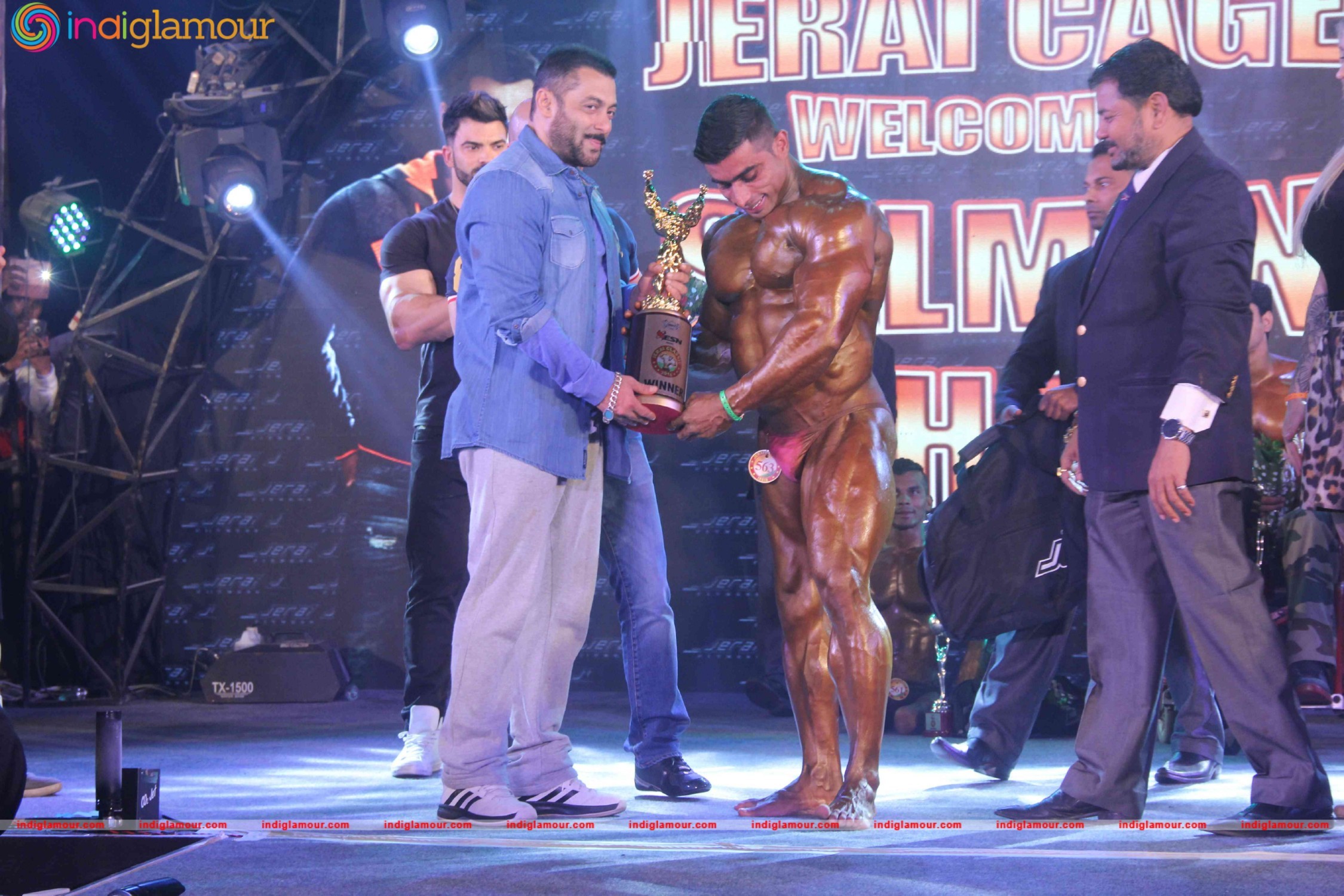 Salman Khan Attends Specially disabled Athletes, Body Building Competition Event hd photo