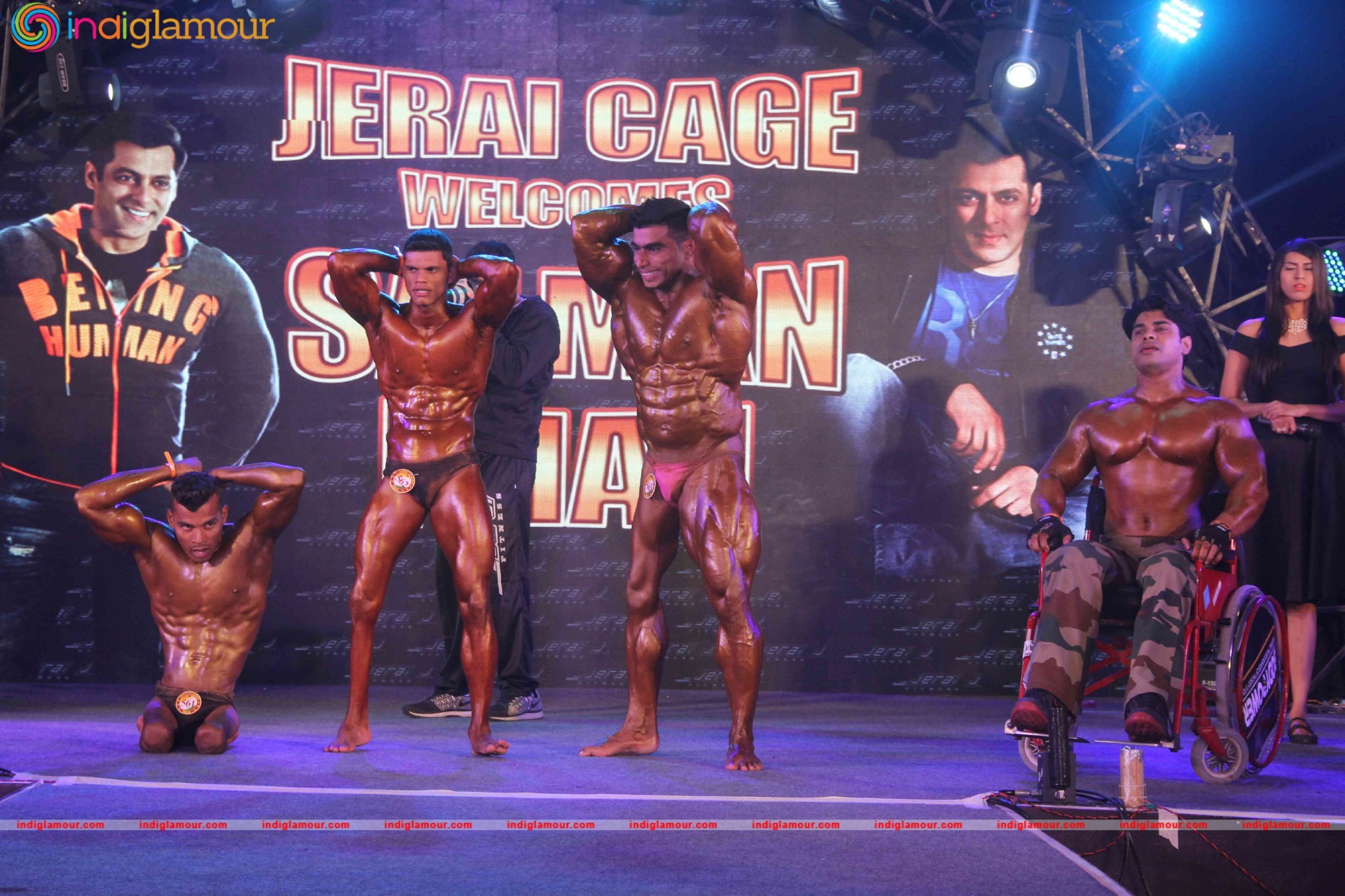 Salman Khan Attends Specially disabled Athletes, Body Building Competition Event hd photo