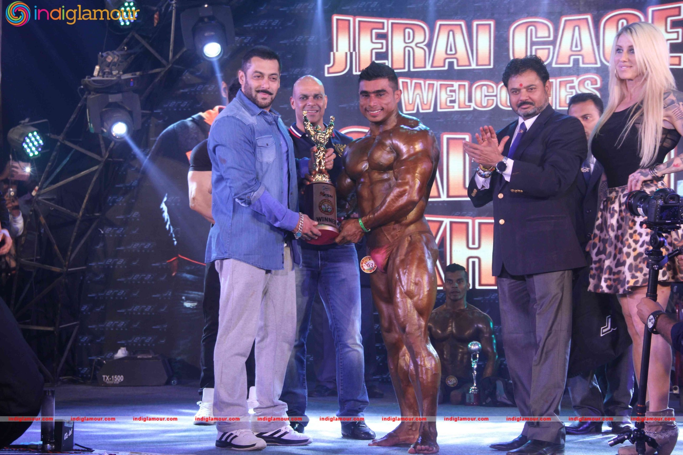 Salman Khan Attends Specially disabled Athletes, Body Building Competition Event hd photo