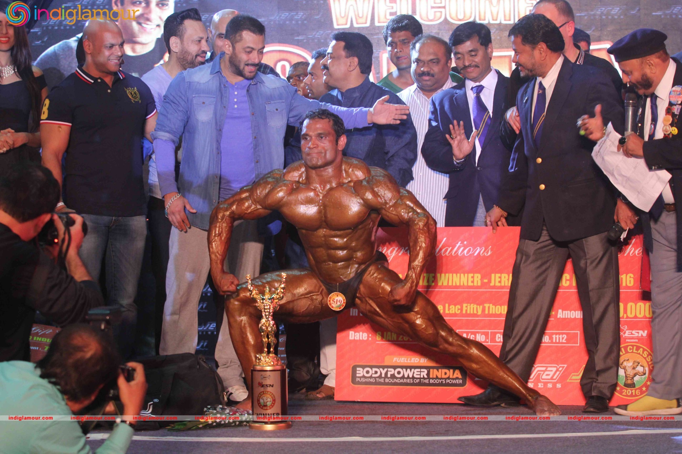 Salman Khan Attends Specially disabled Athletes, Body Building Competition Event hd photo