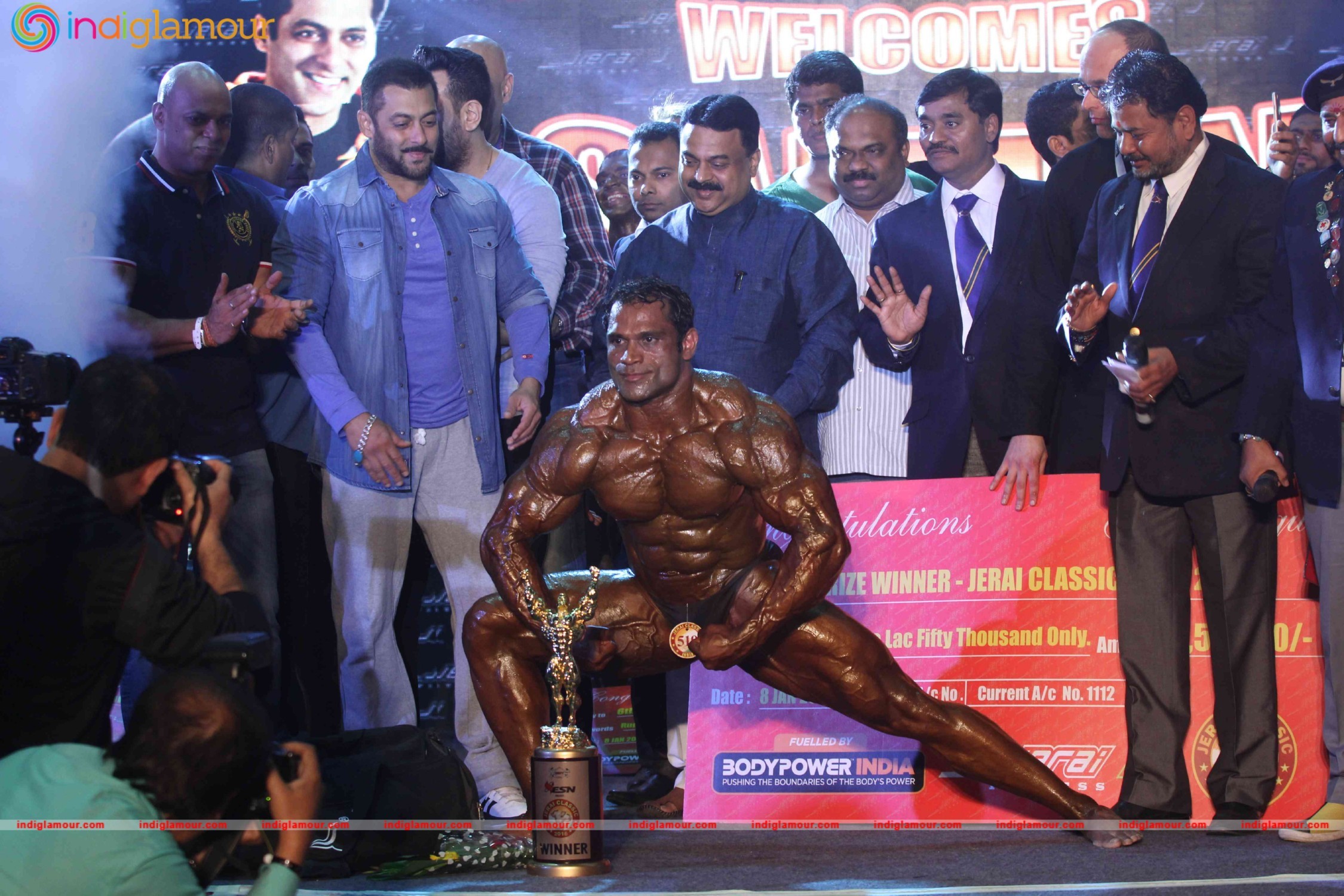 Salman Khan Attends Specially disabled Athletes, Body Building Competition Event hd photo