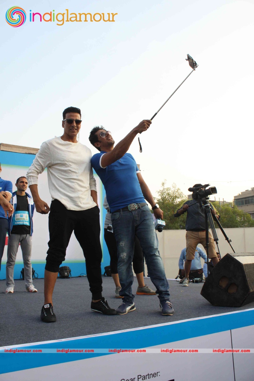 Akshay Kumar and Nimrat Kaur at 4th Max Bupa Walk for Health Event hd photo
