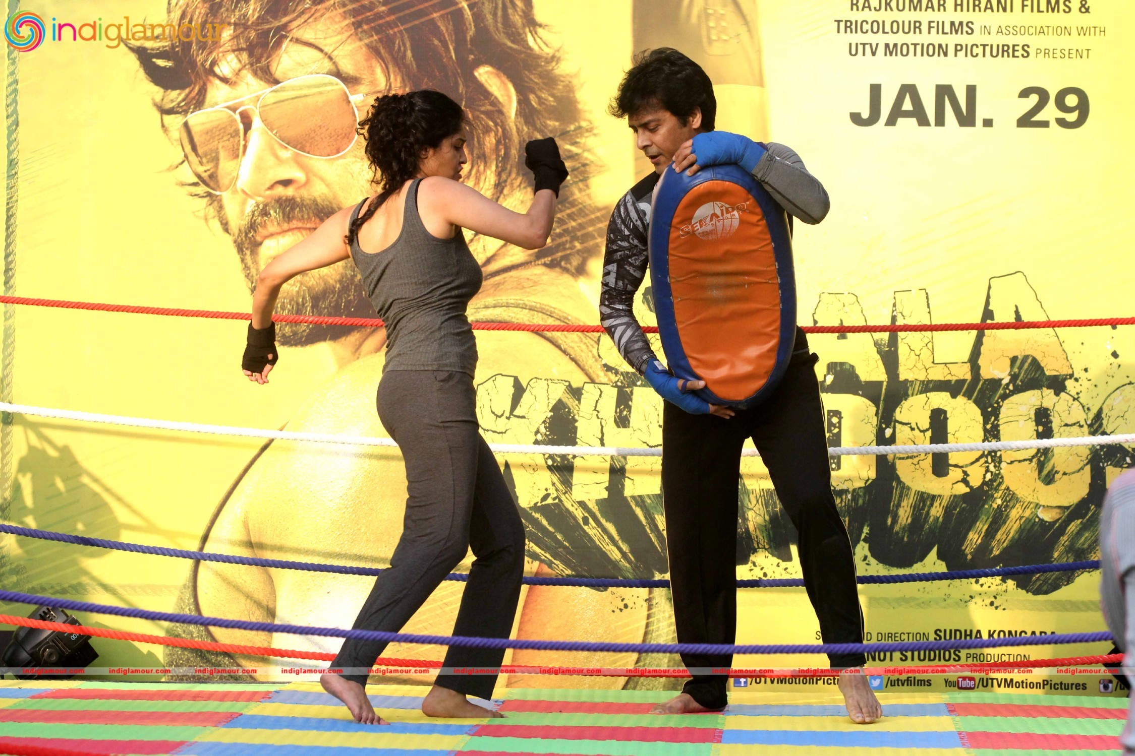 Promotion of Film Saala Khadoos Event hd photo