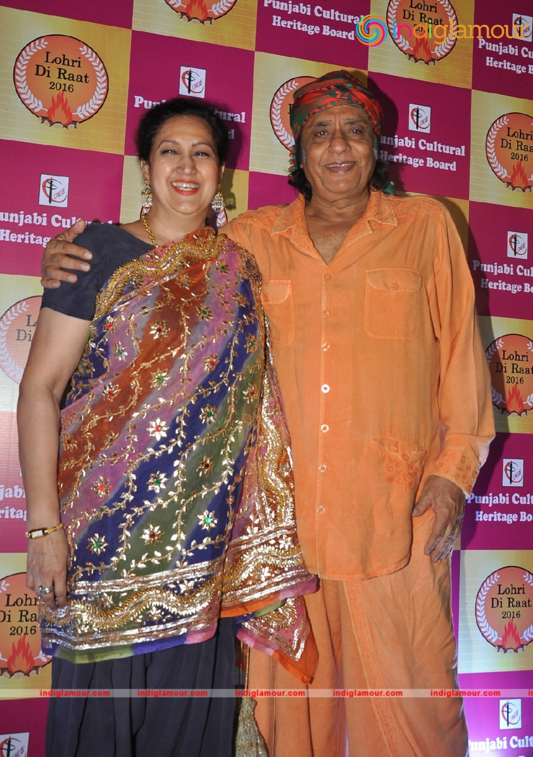 Celebrities Enjoying Charan Singh Sapra Lohri Di Raat Event Event hd photo