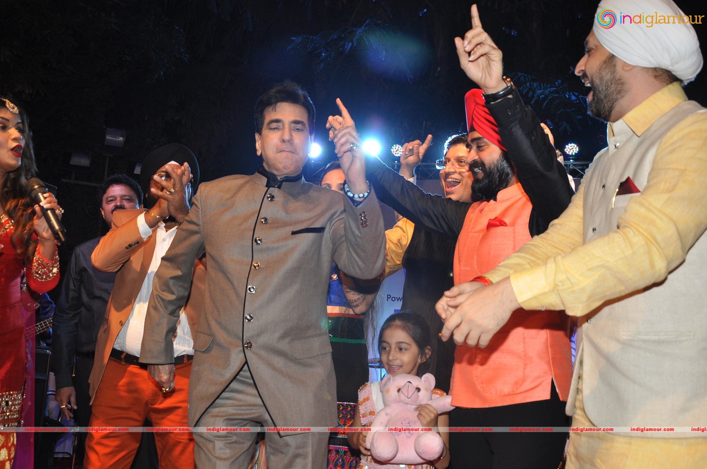 Celebrities Enjoying Charan Singh Sapra Lohri Di Raat Event Event hd photo