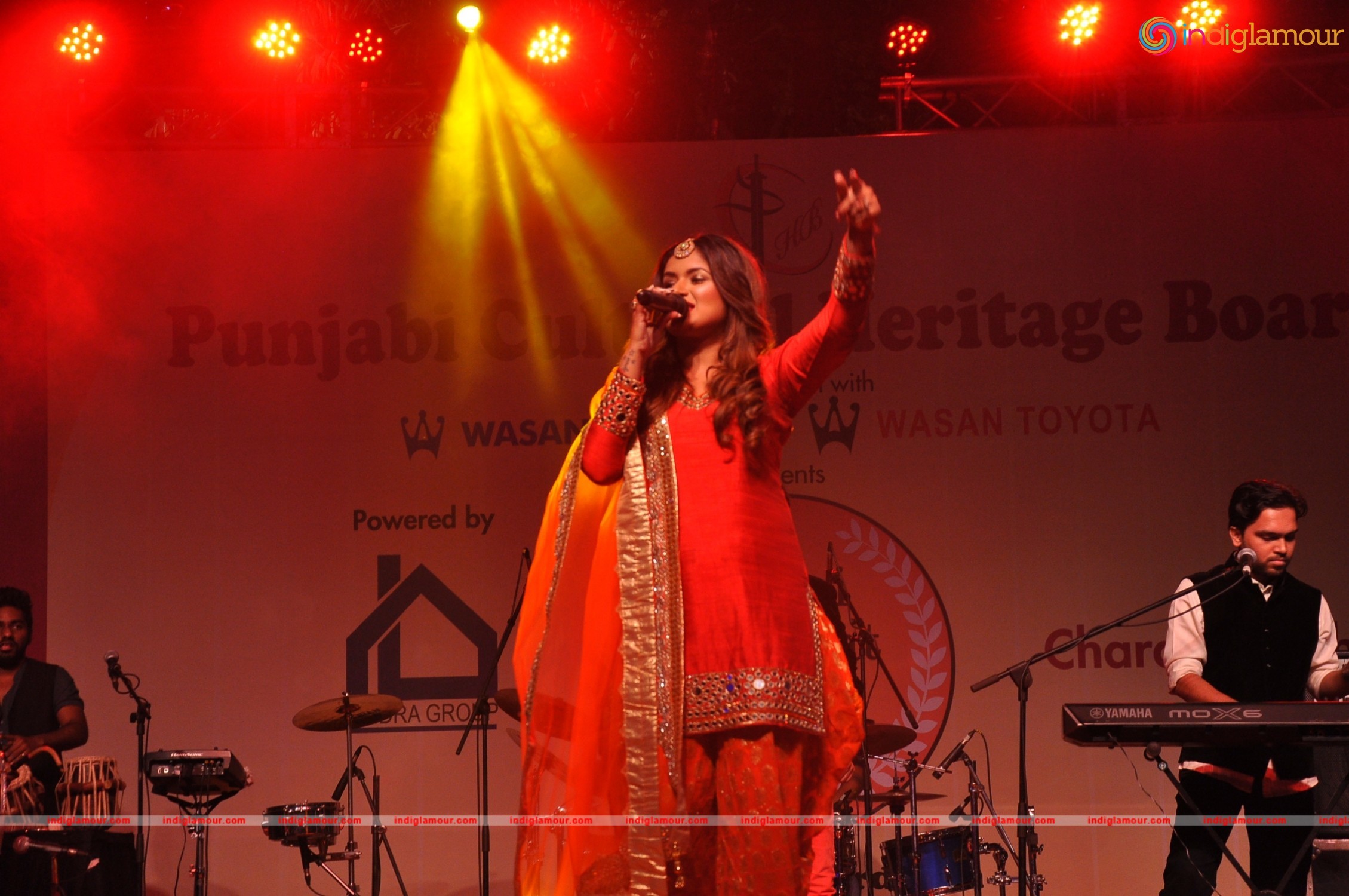 Celebrities Enjoying Charan Singh Sapra Lohri Di Raat Event Event hd photo