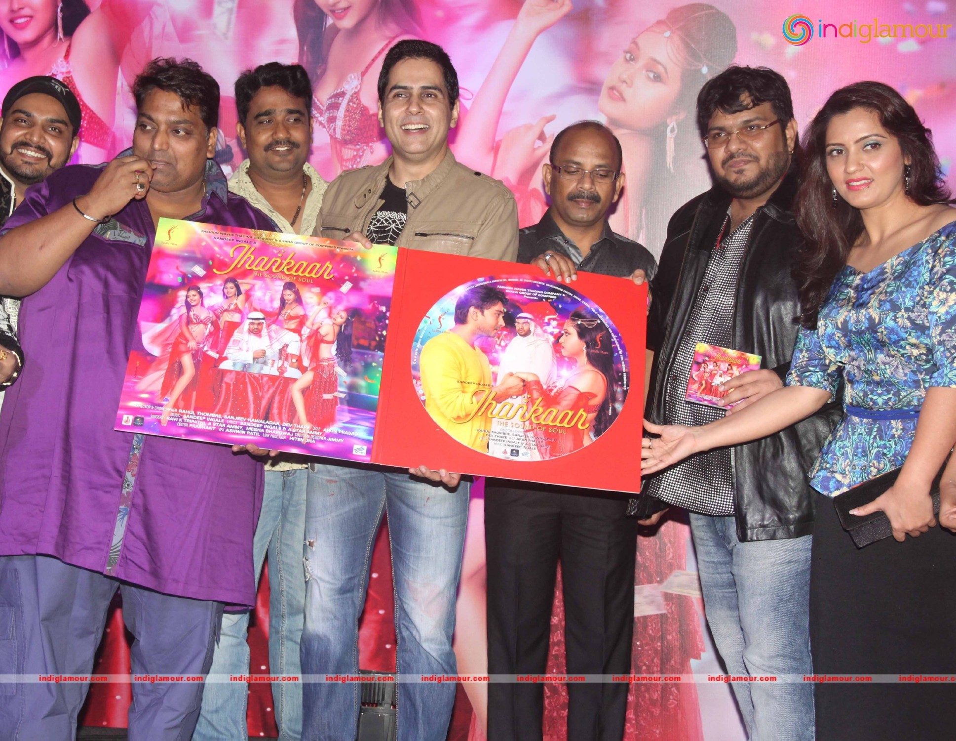 Launch of Music Album Jhankaar Presence of Ganesh Acharya Event hd photo