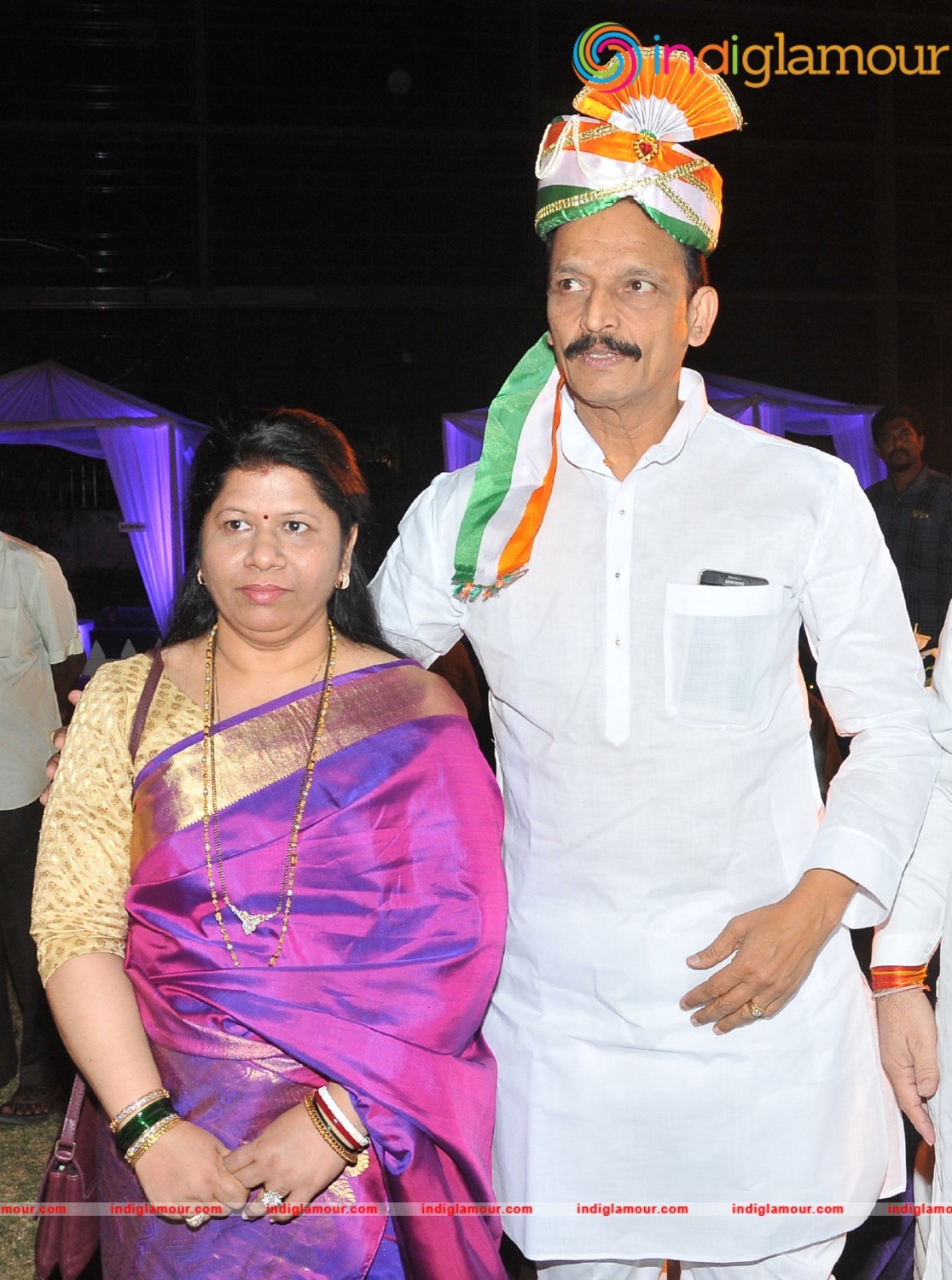 Designer Manali Jagtap Shoor and Vicky Shoor Hosts an Evening Celebration Event hd photo