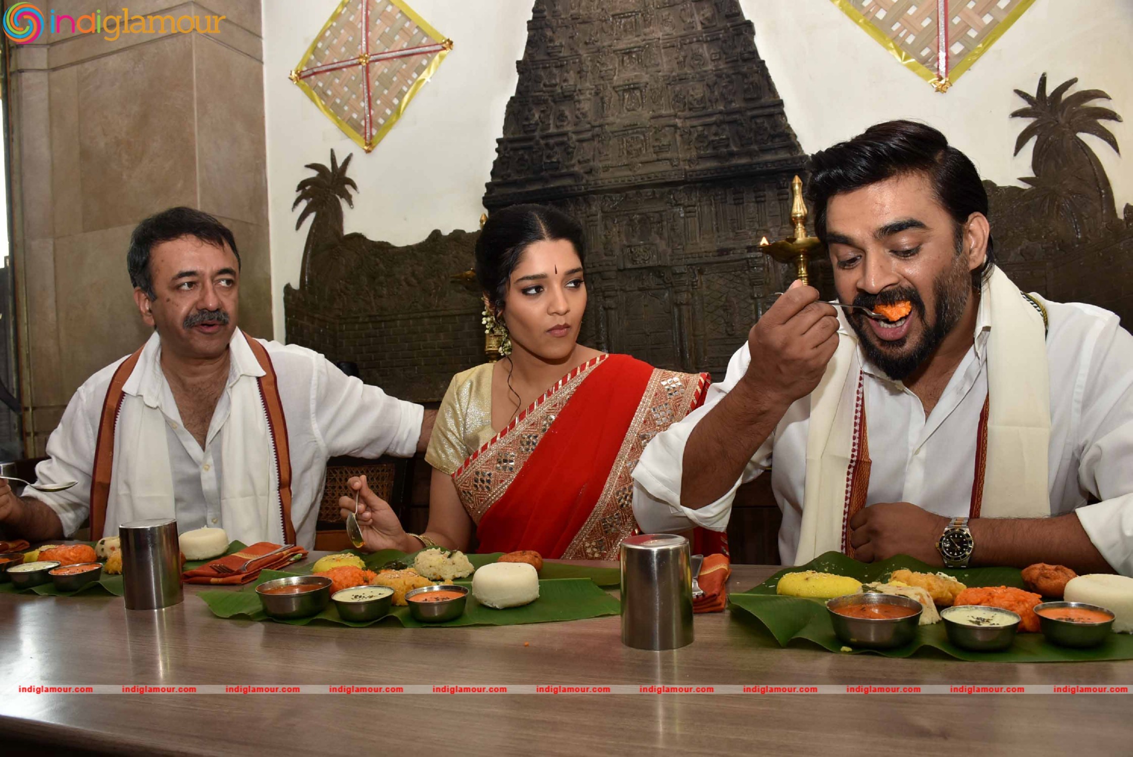 Saala Khadoos Team Celebrate Pongal Event hd photo