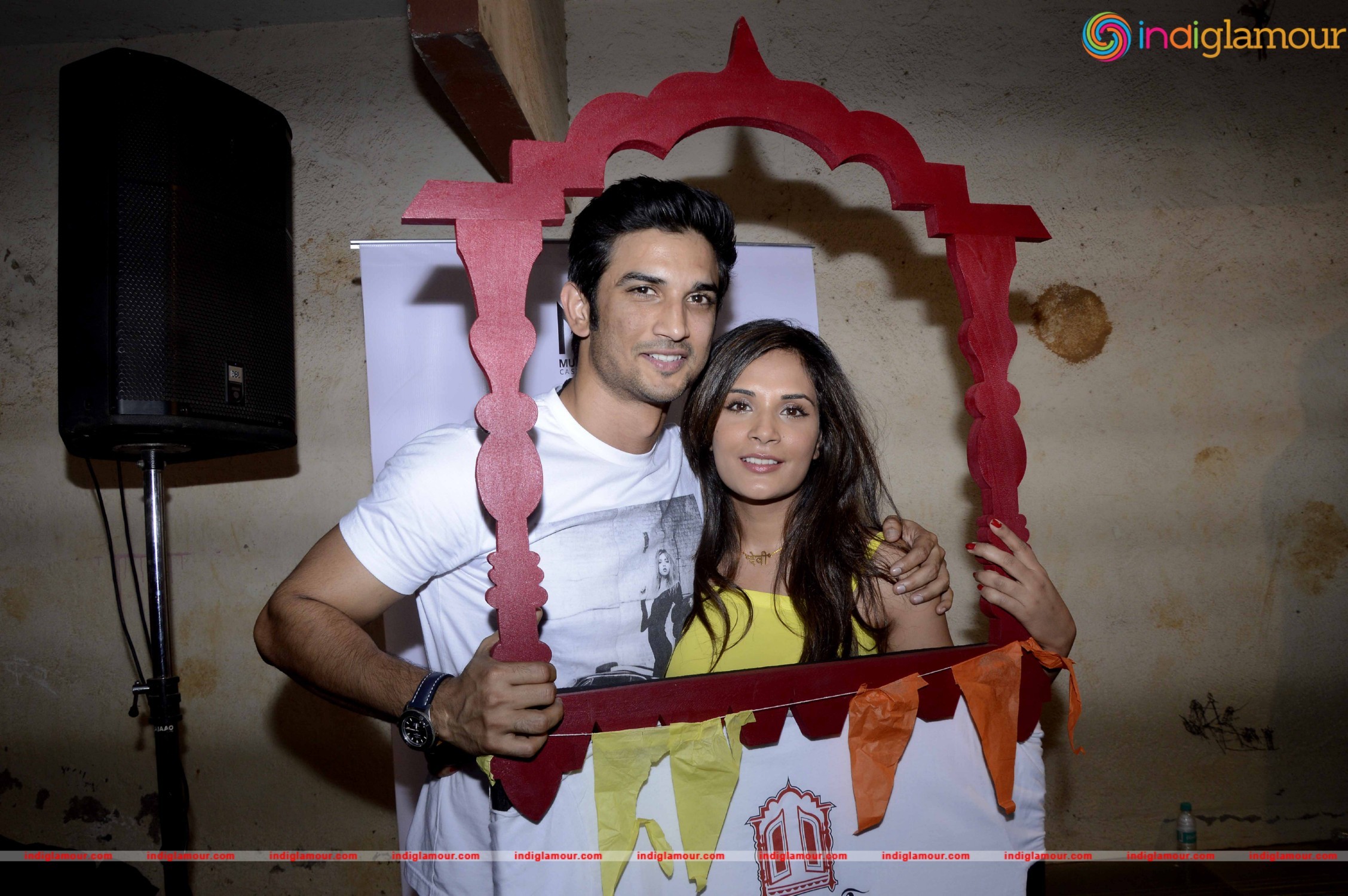 Richa Chadda and Sushant Singh Rajput Attend Khidkiyan Theatre Festival Event hd photo