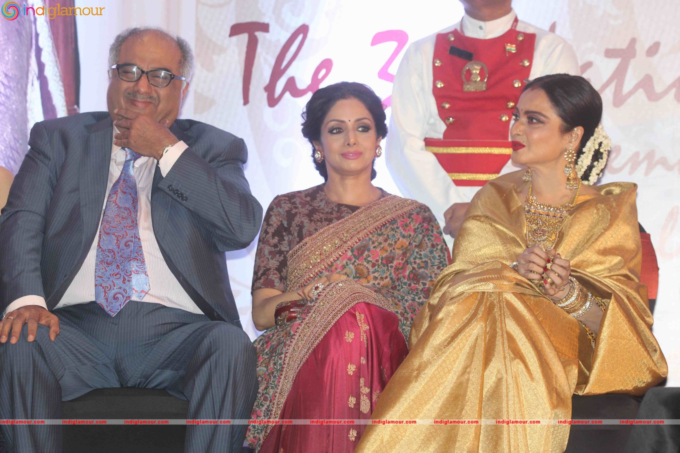 Rekha Conferred with 3rd National Yash Chopra Memorial Award Event Event hd photo