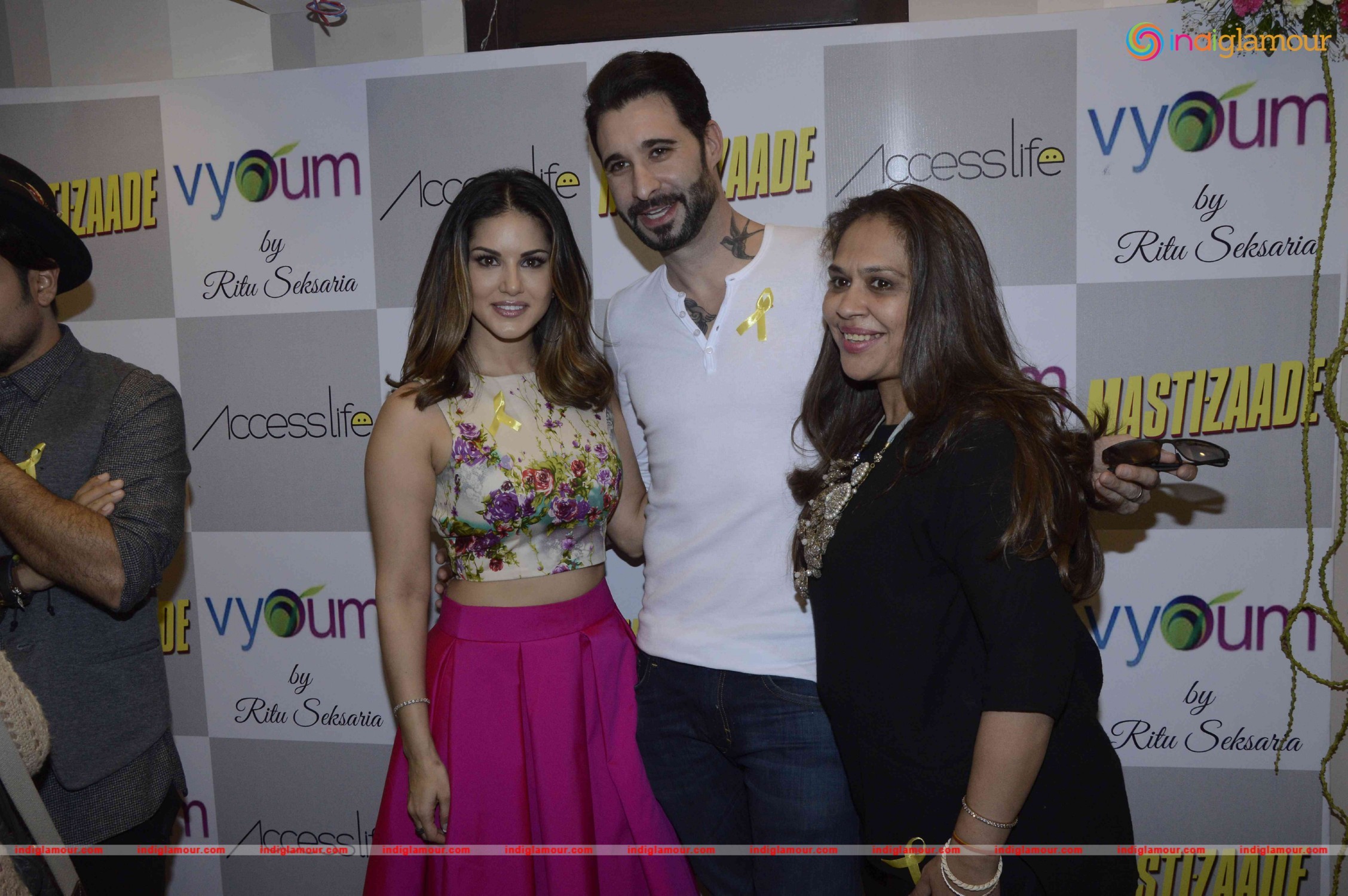 Promotion of Film Mastizaade Event hd photo