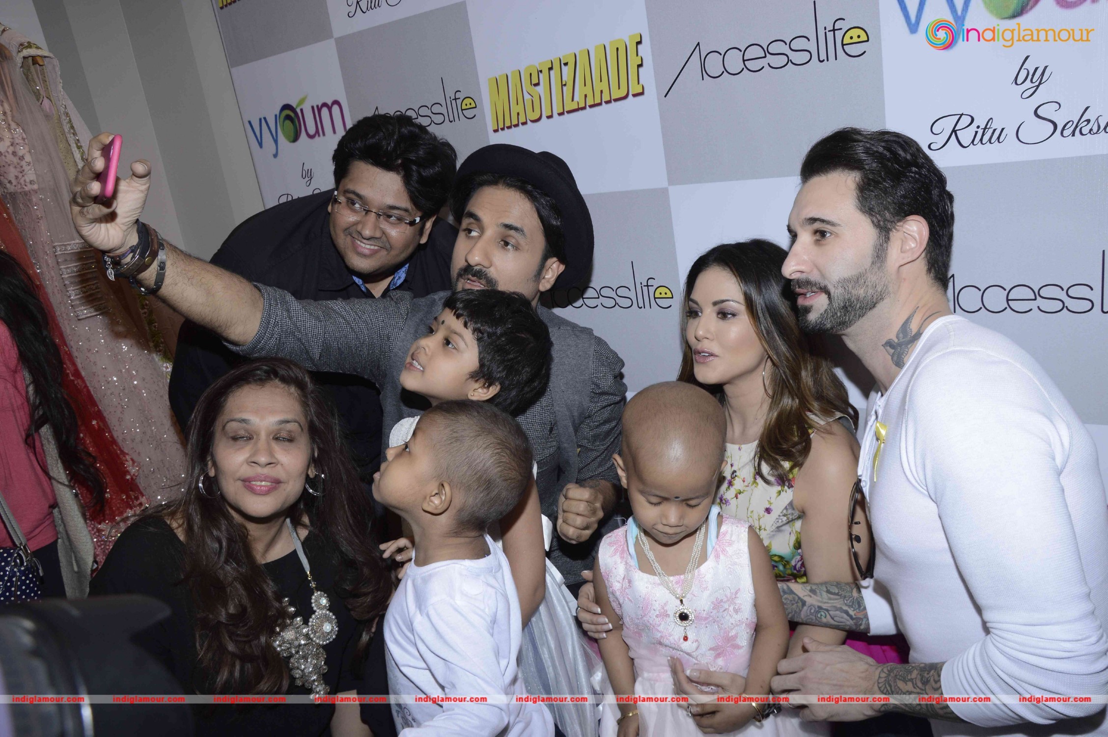 Promotion of Film Mastizaade Event hd photo