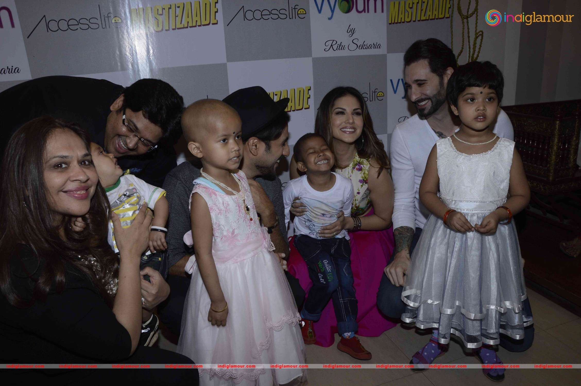 Promotion of Film Mastizaade Event hd photo