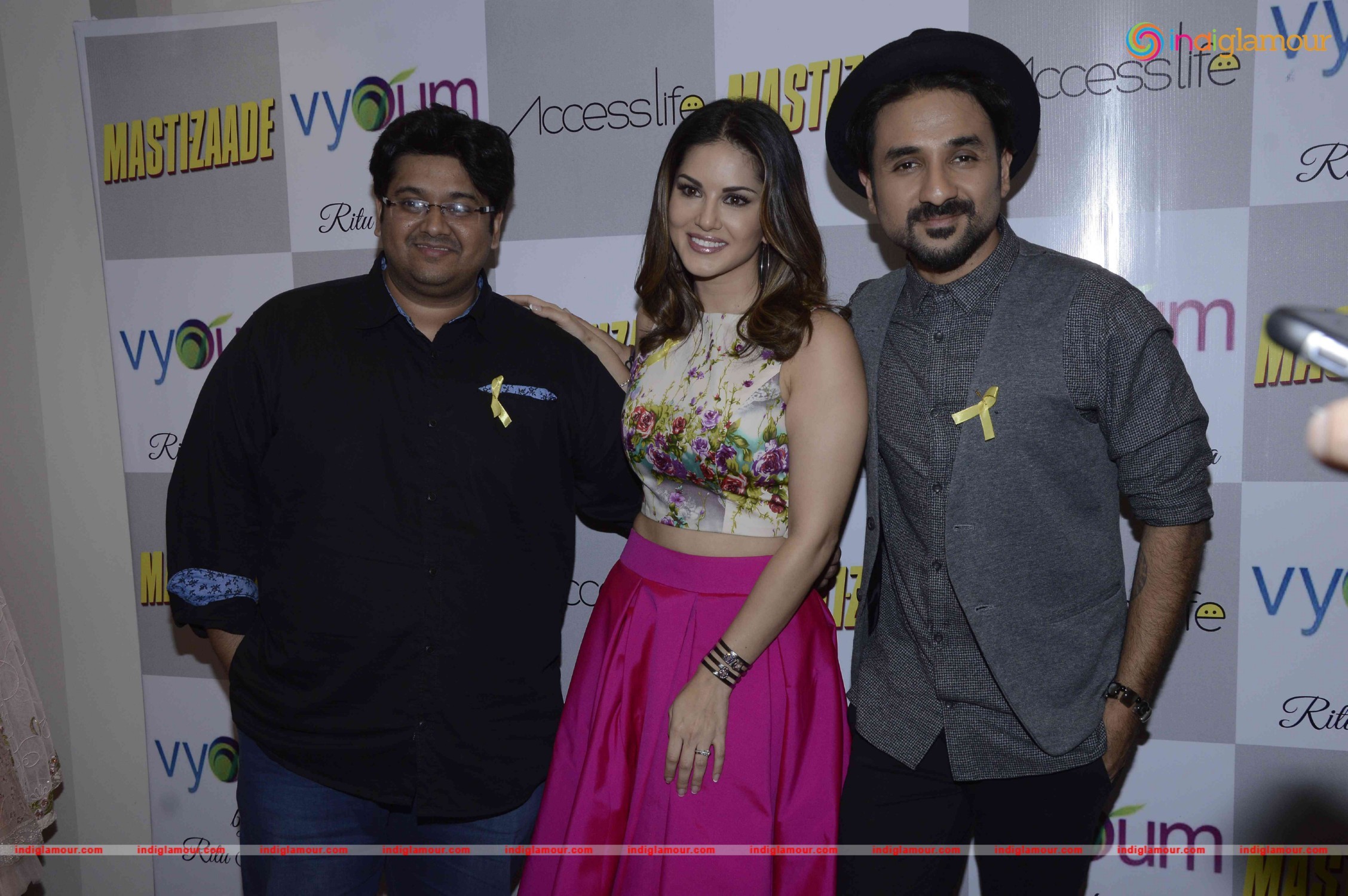 Promotion of Film Mastizaade Event hd photo