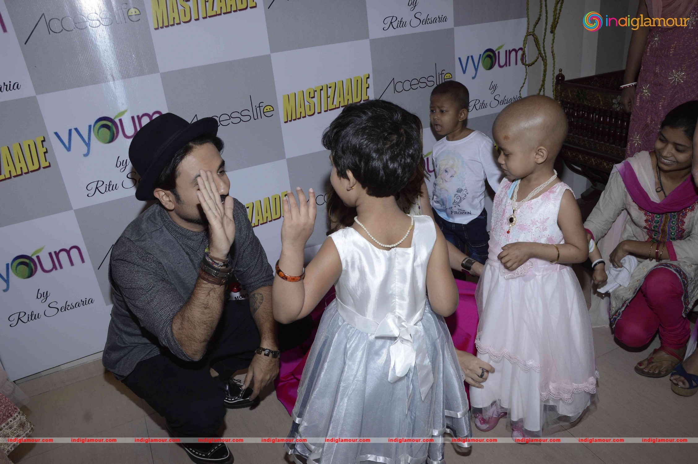 Promotion of Film Mastizaade Event hd photo