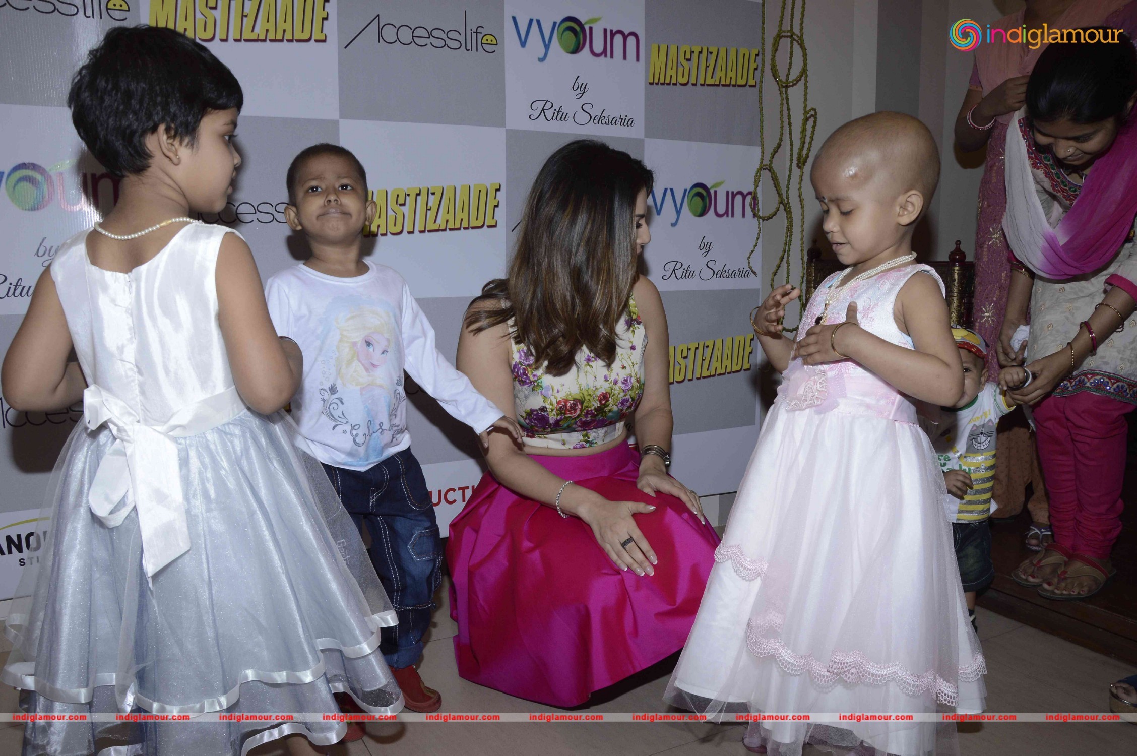 Promotion of Film Mastizaade Event hd photo