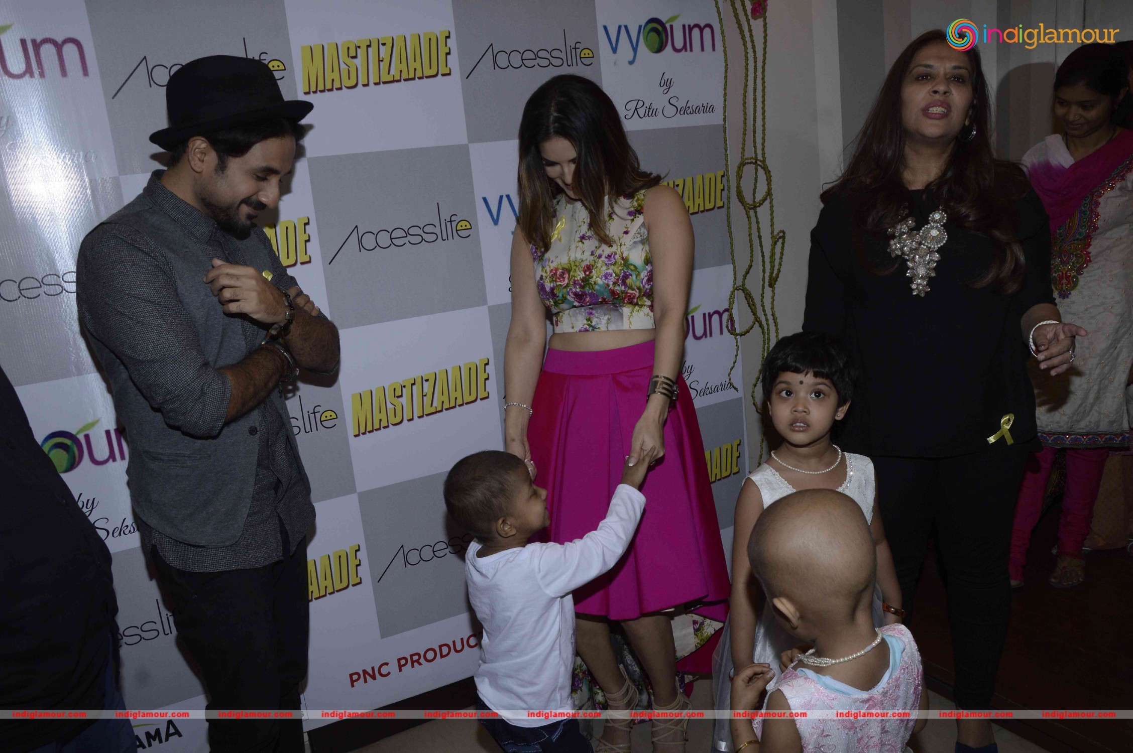 Promotion of Film Mastizaade Event hd photo