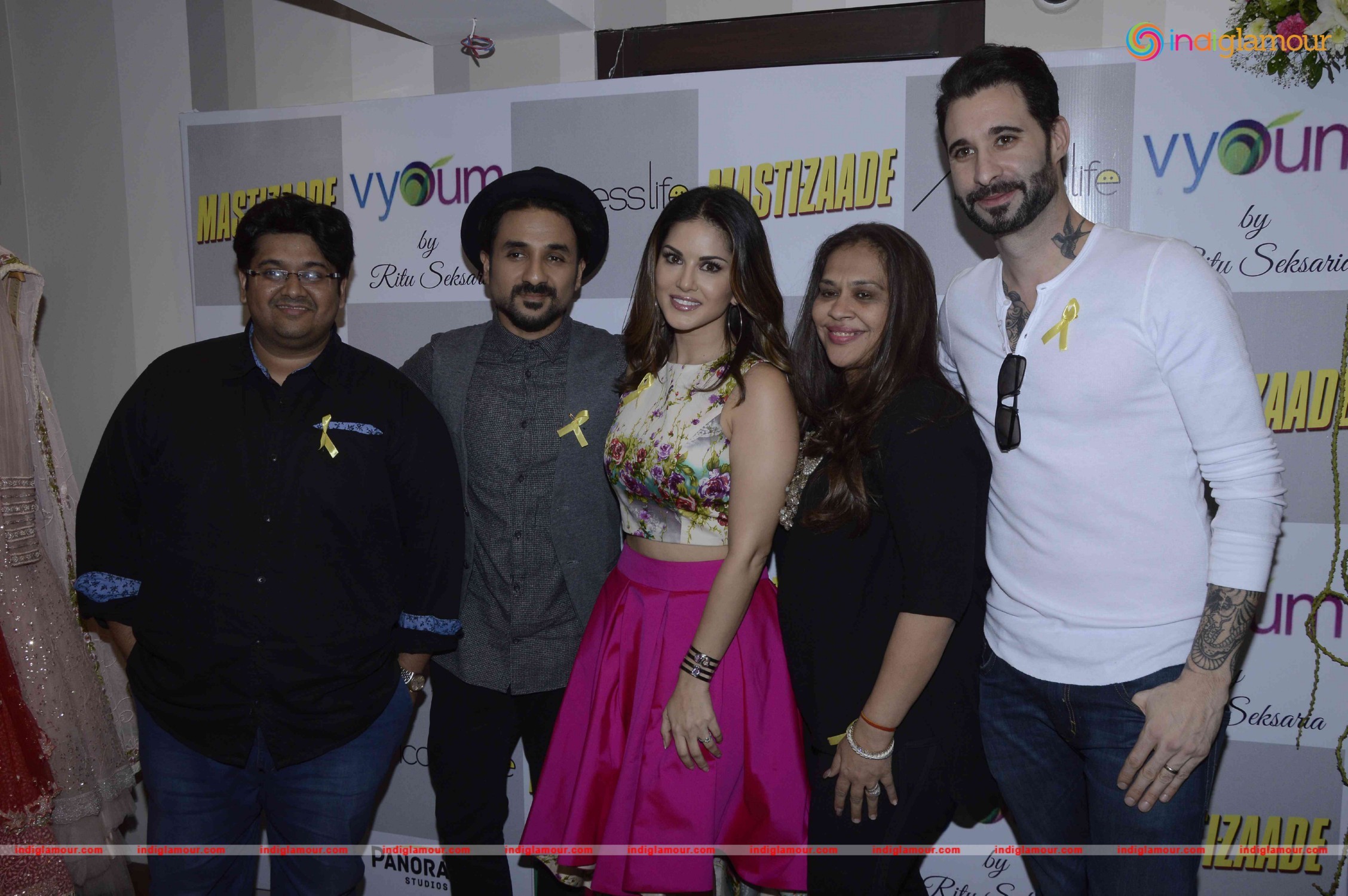 Promotion of Film Mastizaade Event hd photo