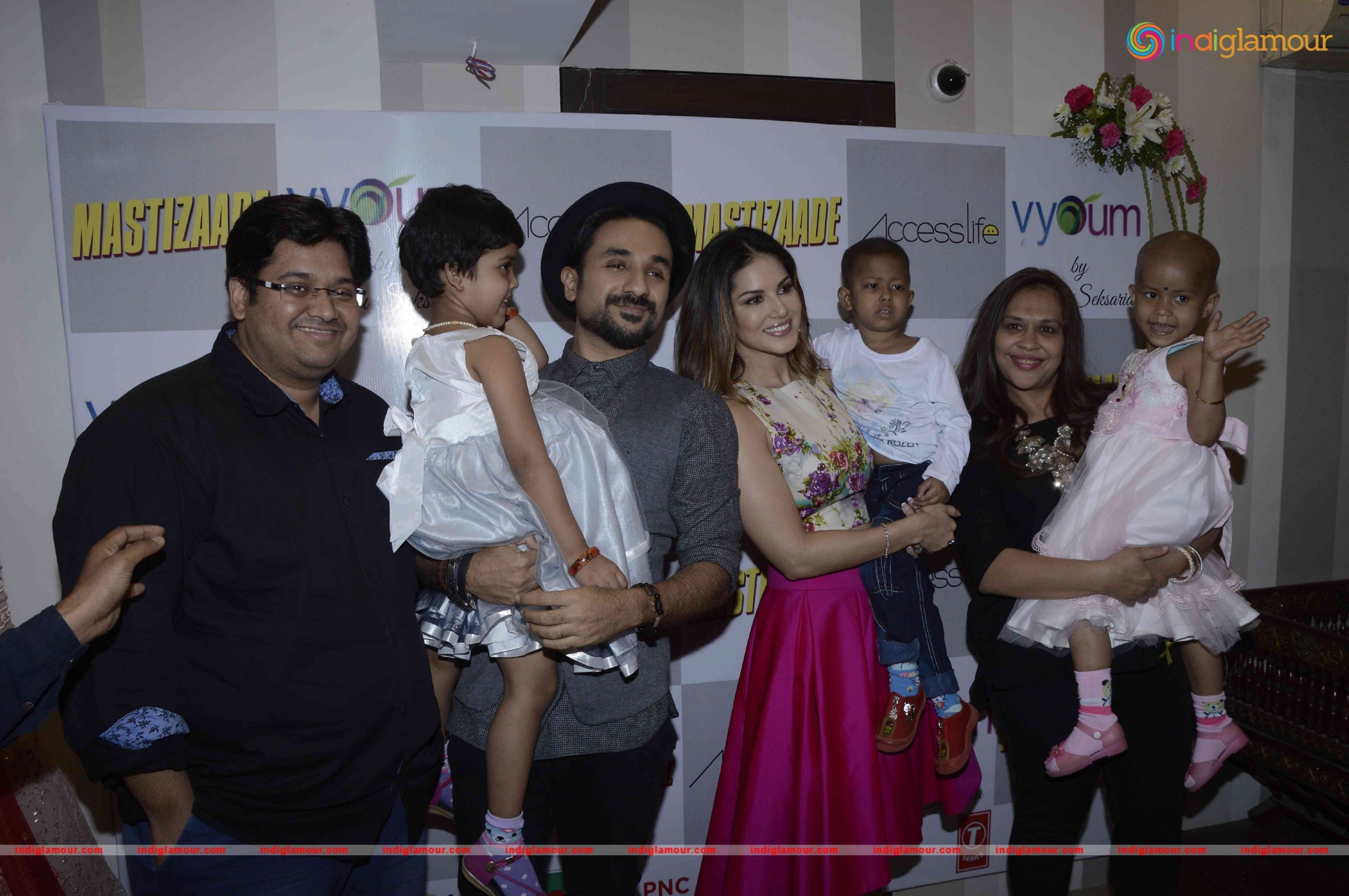 Promotion of Film Mastizaade Event hd photo