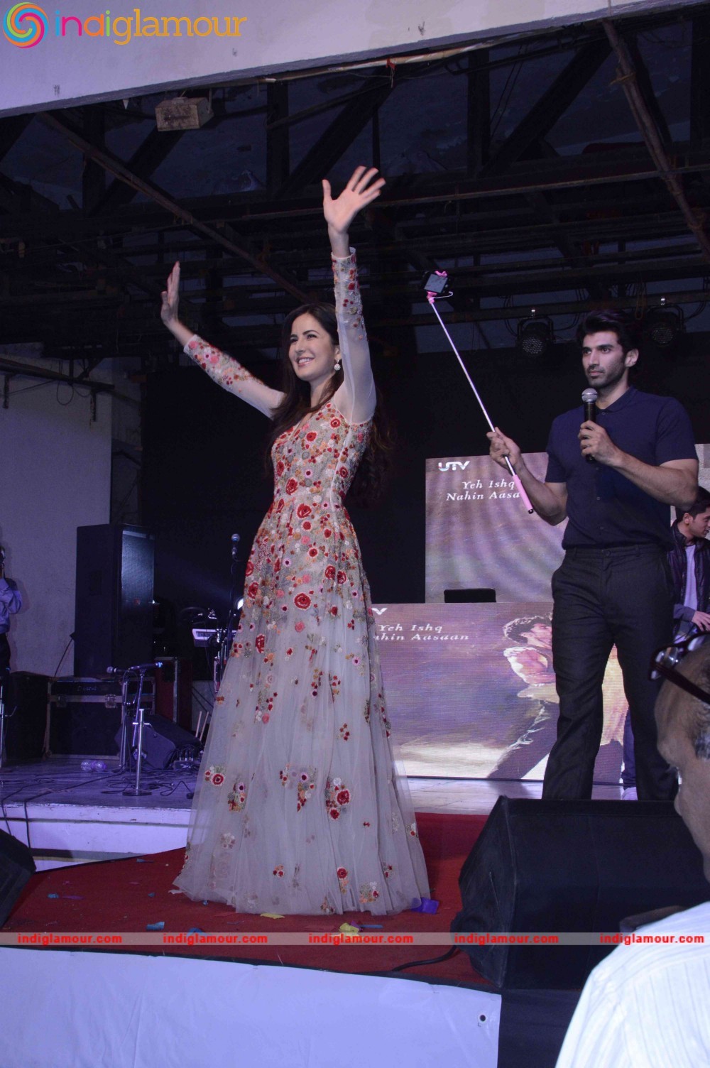Promotion of Film Fitoor at Mithibai College Event hd photo