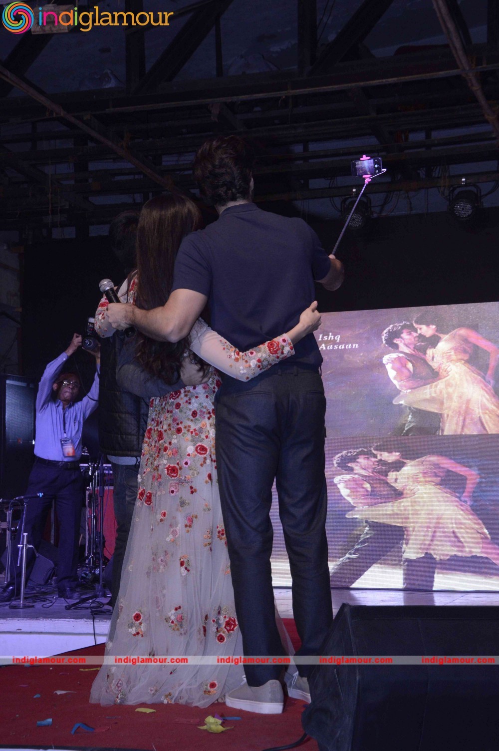 Promotion of Film Fitoor at Mithibai College Event hd photo