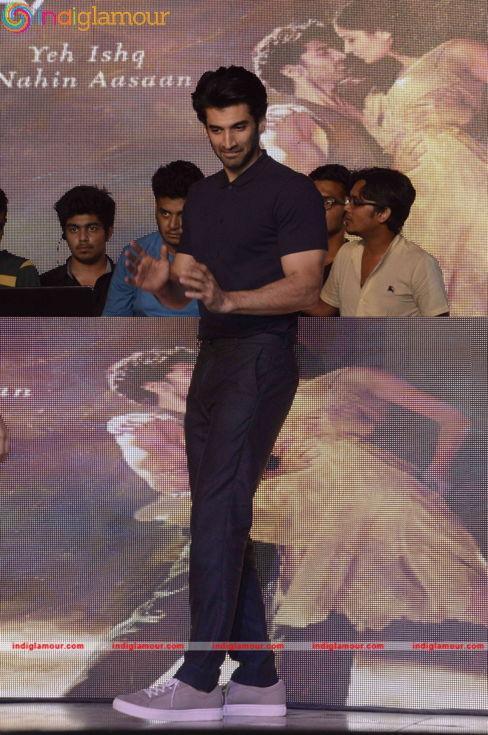 Promotion of Film Fitoor at Mithibai College Event hd photo