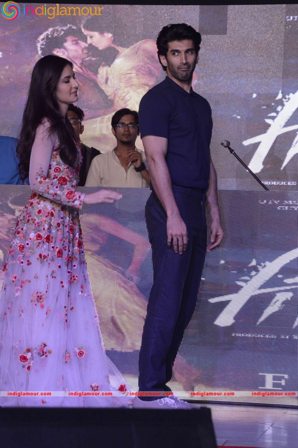 Promotion of Film Fitoor at Mithibai College Event hd photo