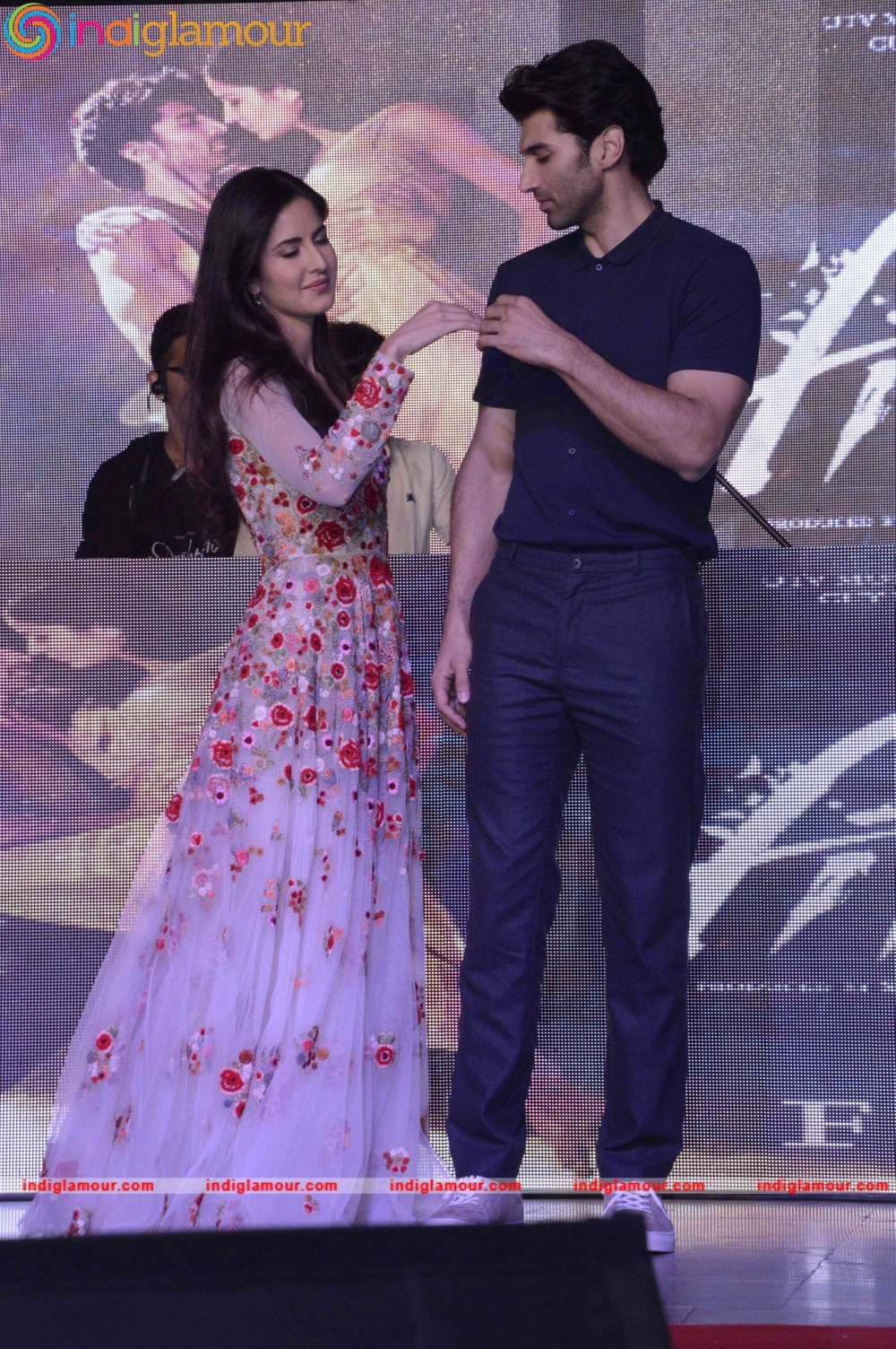 Promotion of Film Fitoor at Mithibai College Event hd photo