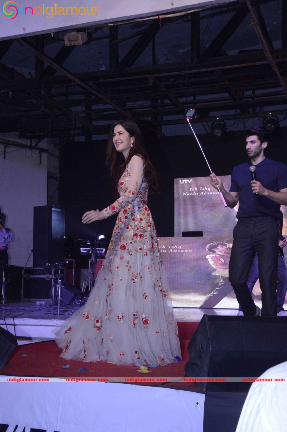 Promotion of Film Fitoor at Mithibai College Event hd photo